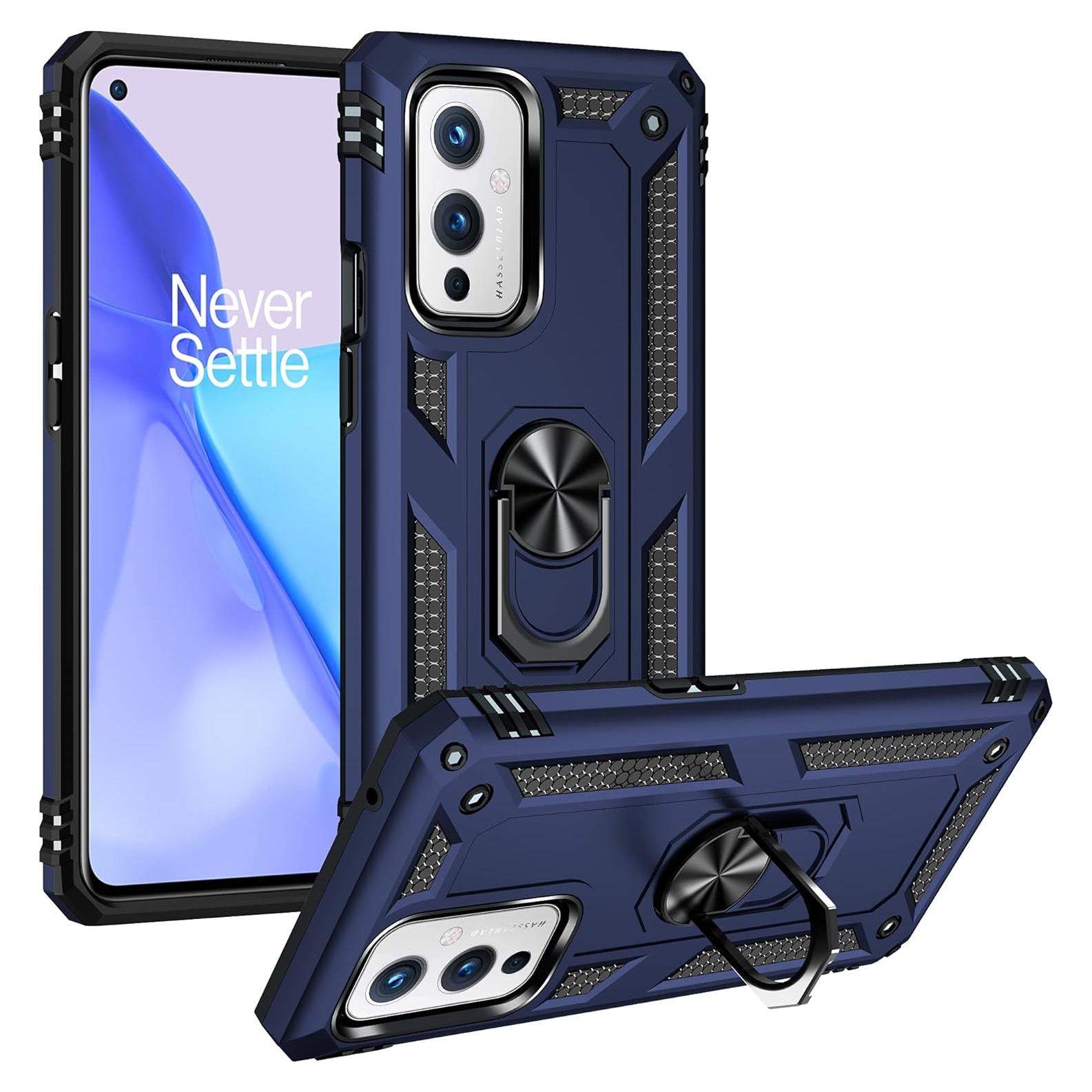 Funda Dionsibei Grado Militar para Oneplus 9 5G Azul