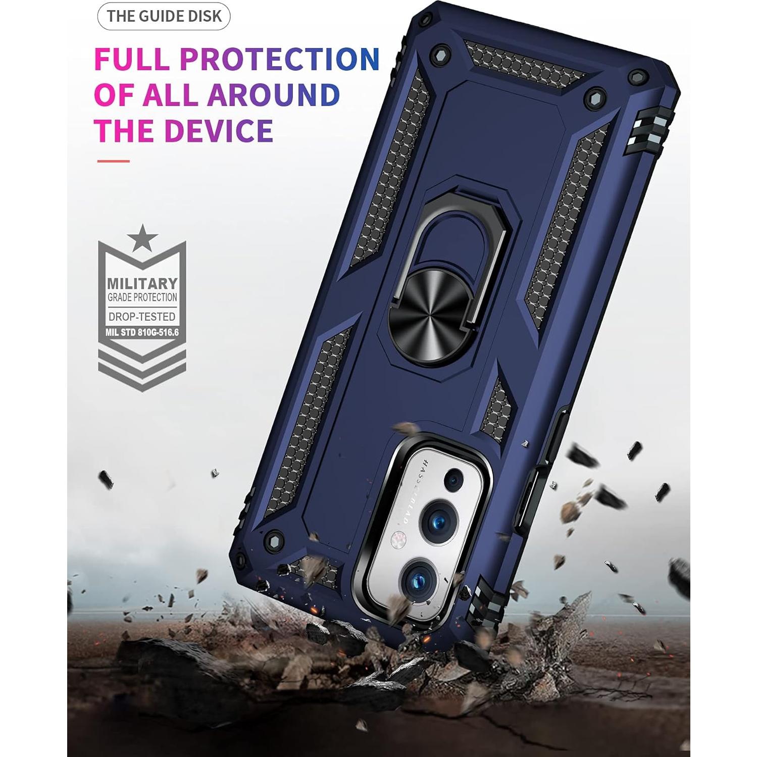 Funda Dionsibei Grado Militar para Oneplus 9 5G Azul