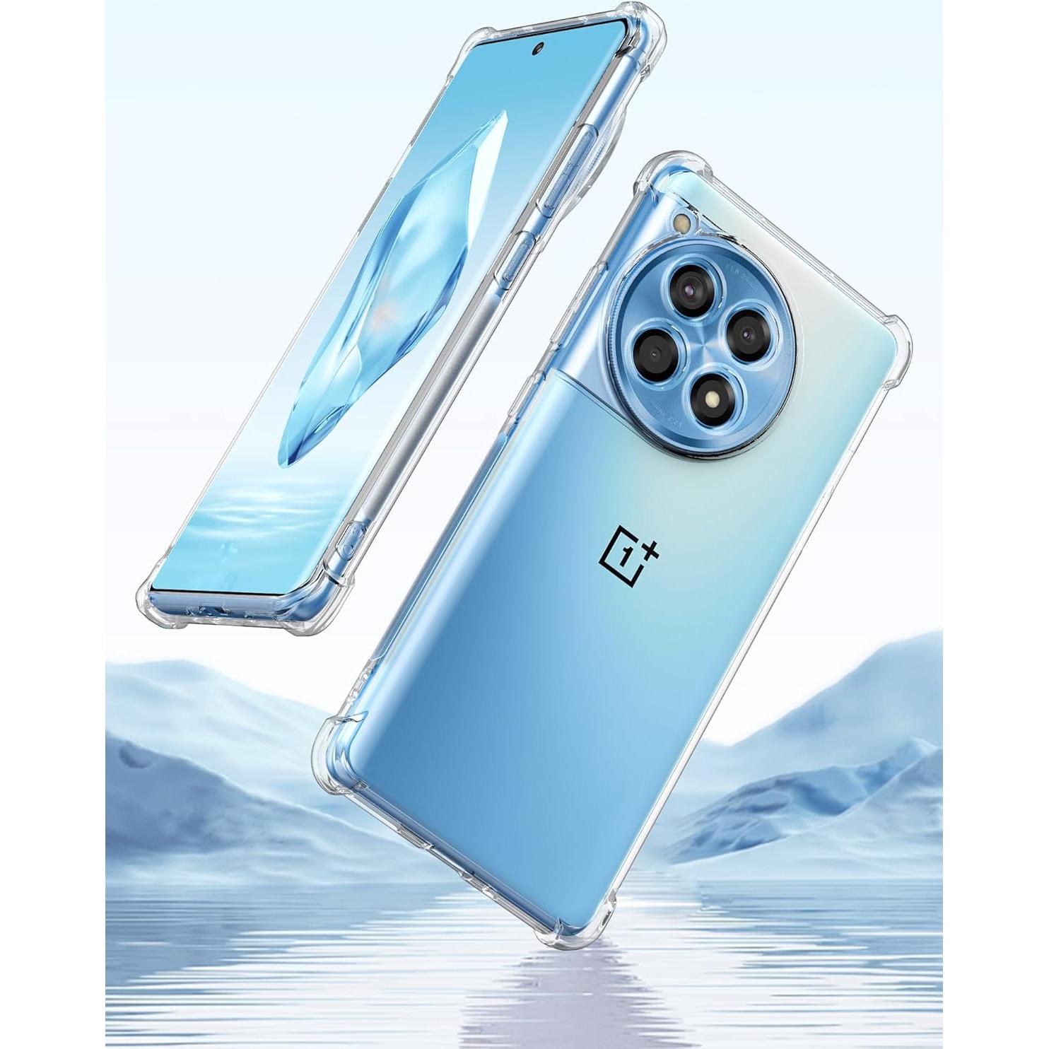 Funda TPU Transparente para OnePlus 12R - Protección Reforzada