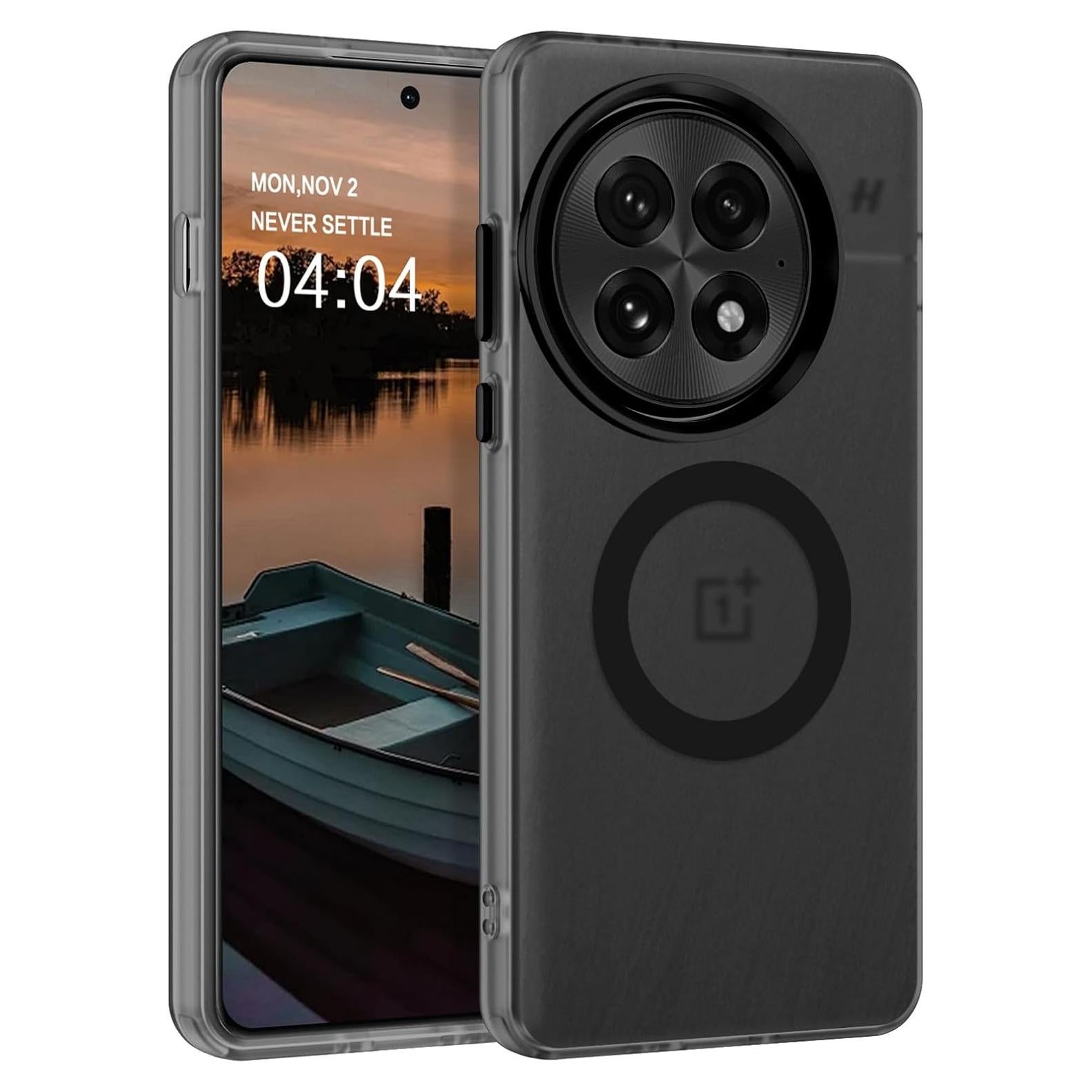 Funda GUAGUA para OnePlus 13 5G - Compatible con MagSafe, Negro