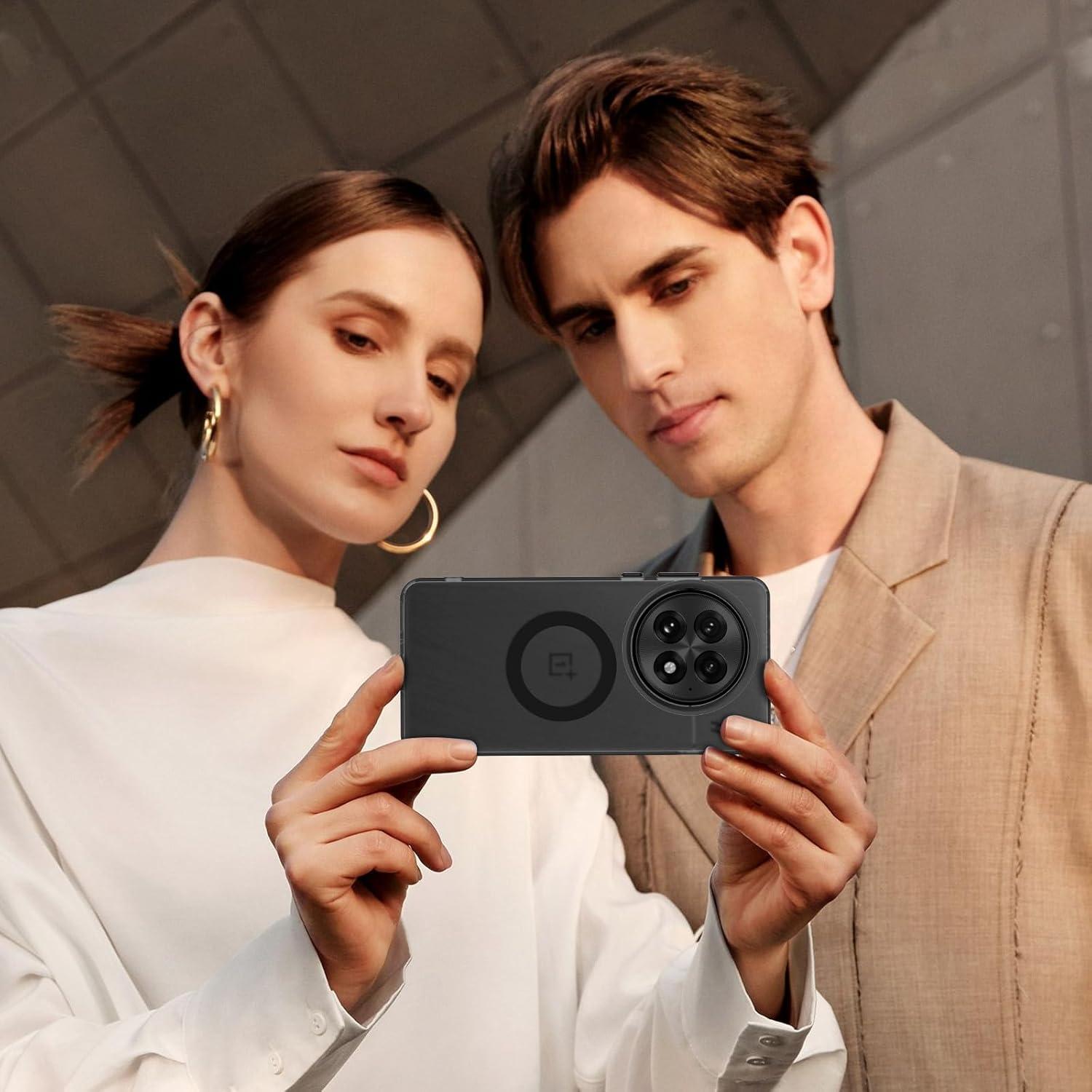 Funda GUAGUA para OnePlus 13 5G - Compatible con MagSafe, Negro