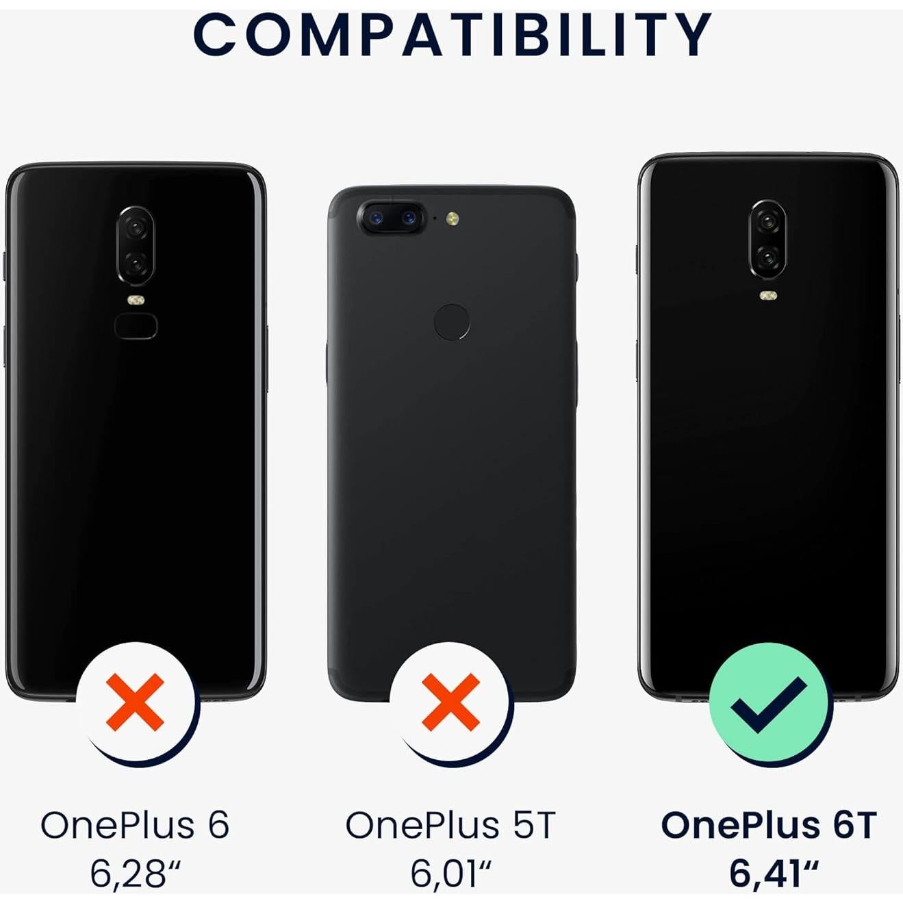 Funda de Silicona TPU kwmobile para OnePlus 6T - Amarillo Radiante