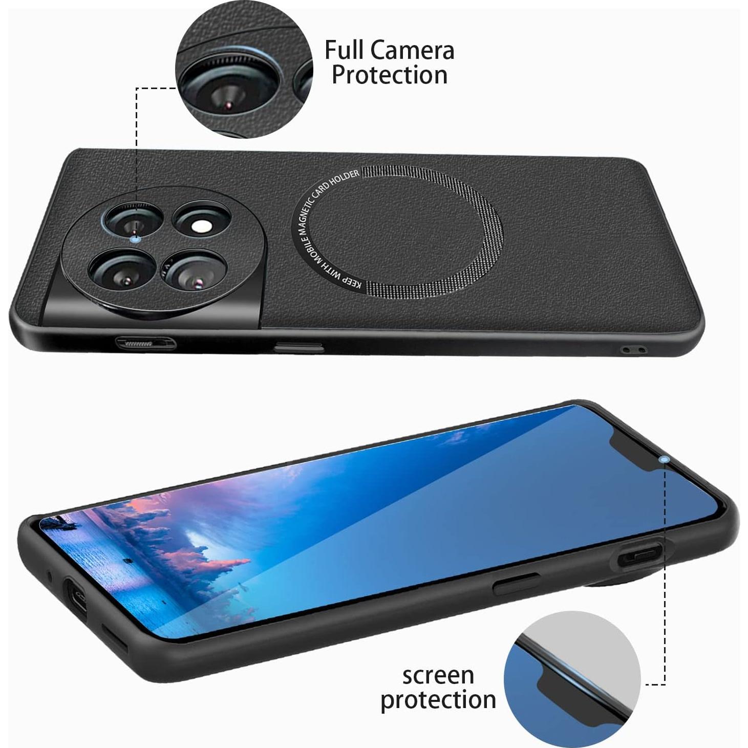 Funda Doble Capa para Oneplus 11 - Protección Militar y Soporte Magnético