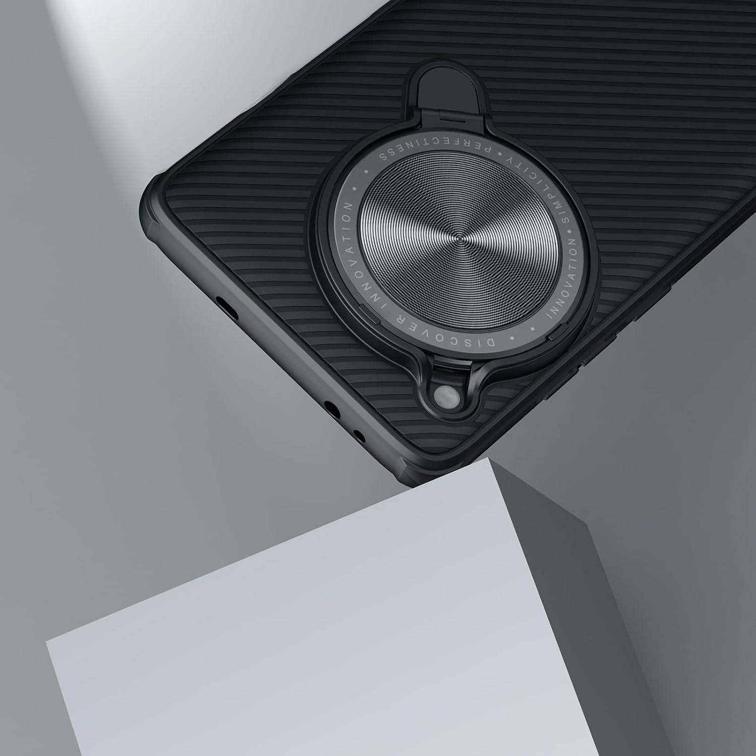 Funda Magnética Nillkin para OnePlus 12 con Soporte - Negro