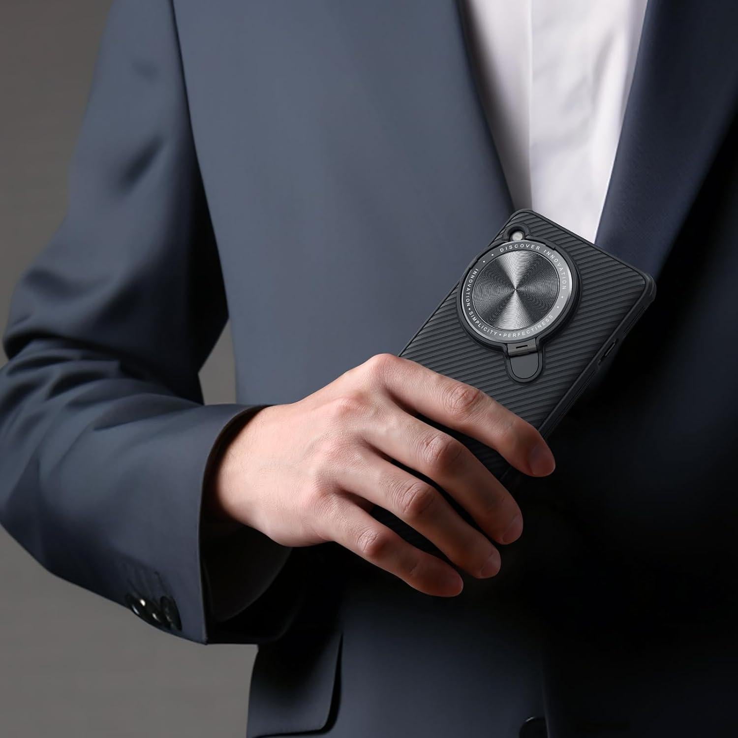 Funda Magnética Nillkin para OnePlus 12 con Soporte - Negro