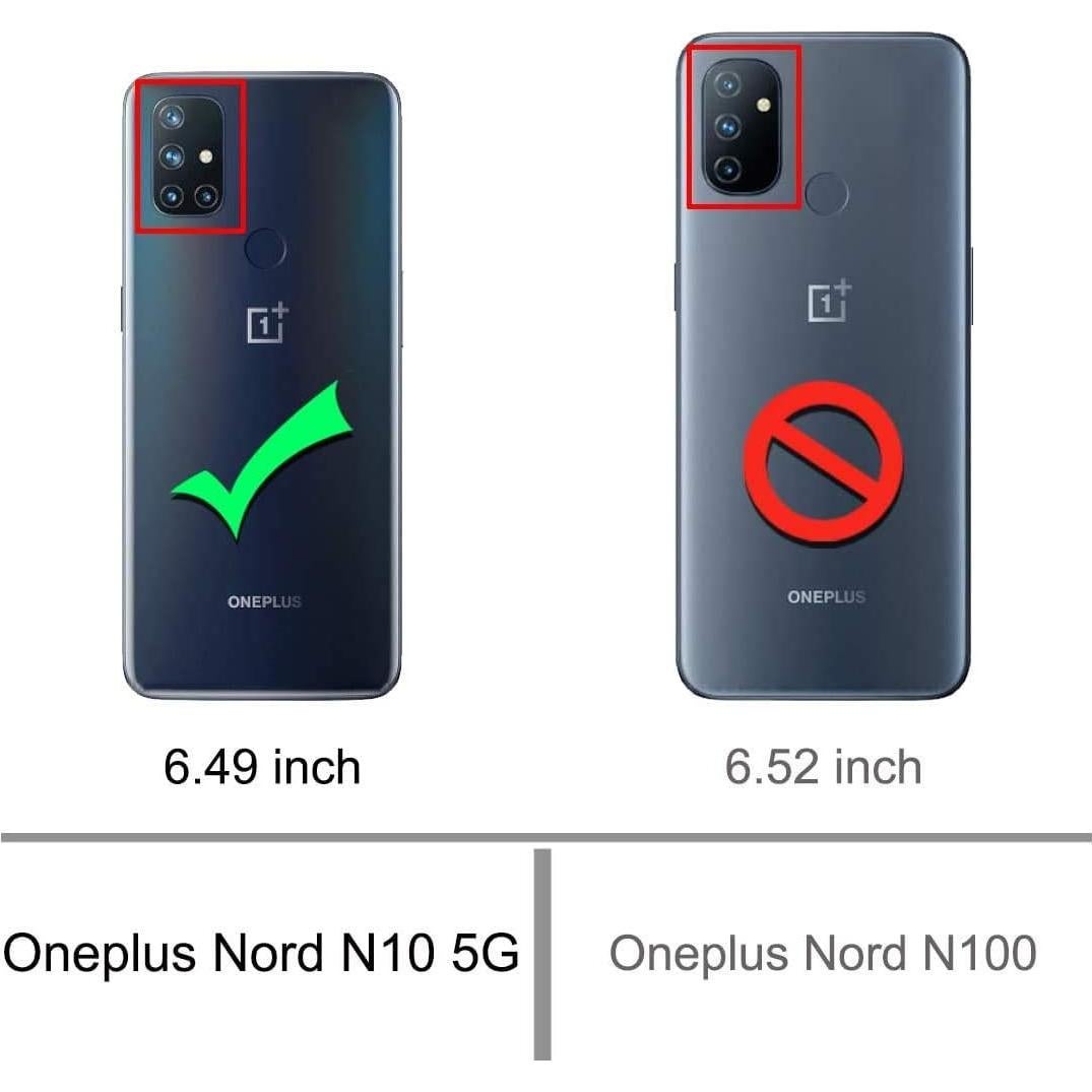 Funda Brillo Espumoso NZND para OnePlus Nord N10 5G Rosa/Aqua
