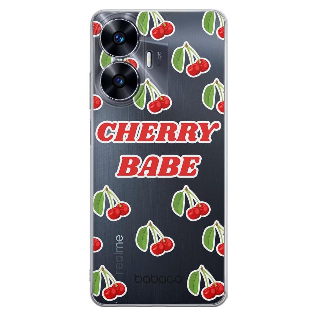 Funda para Realme C55 Babaco 90's Girl TPU Transparente