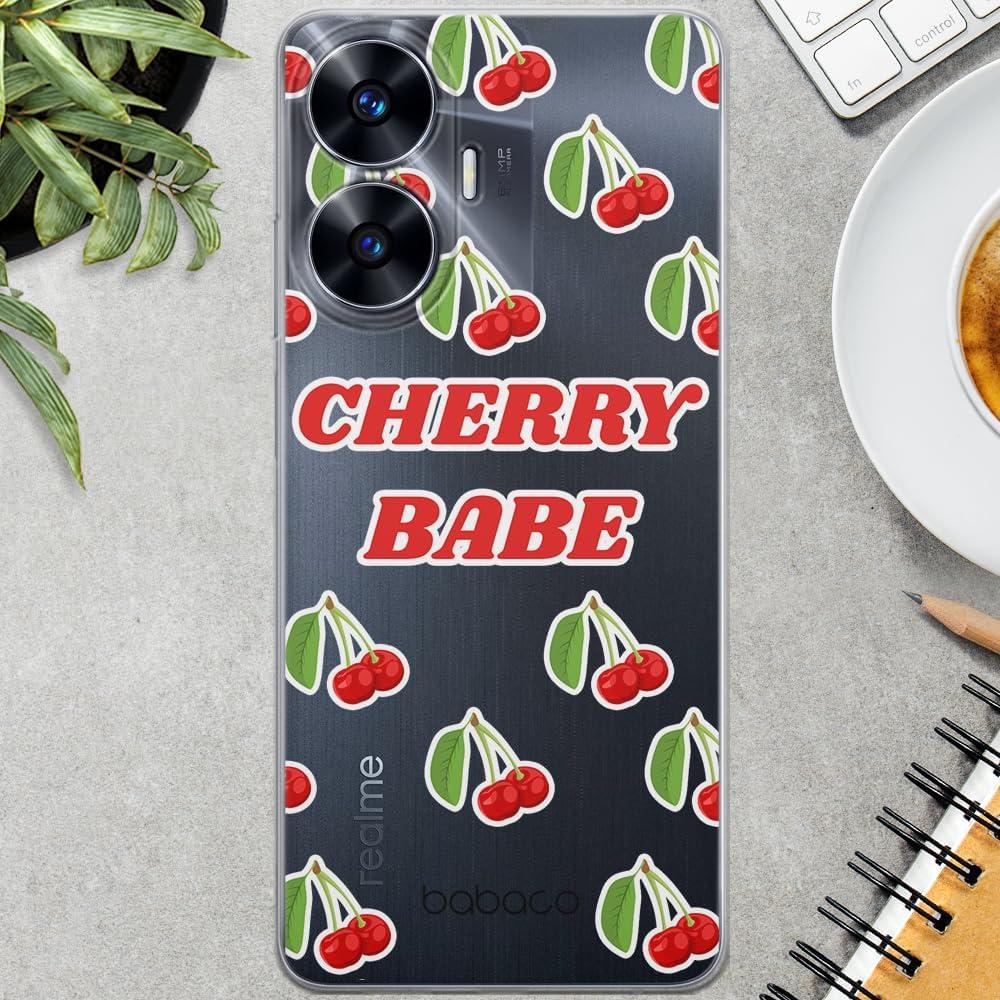 Funda para Realme C55 Babaco 90's Girl TPU Transparente