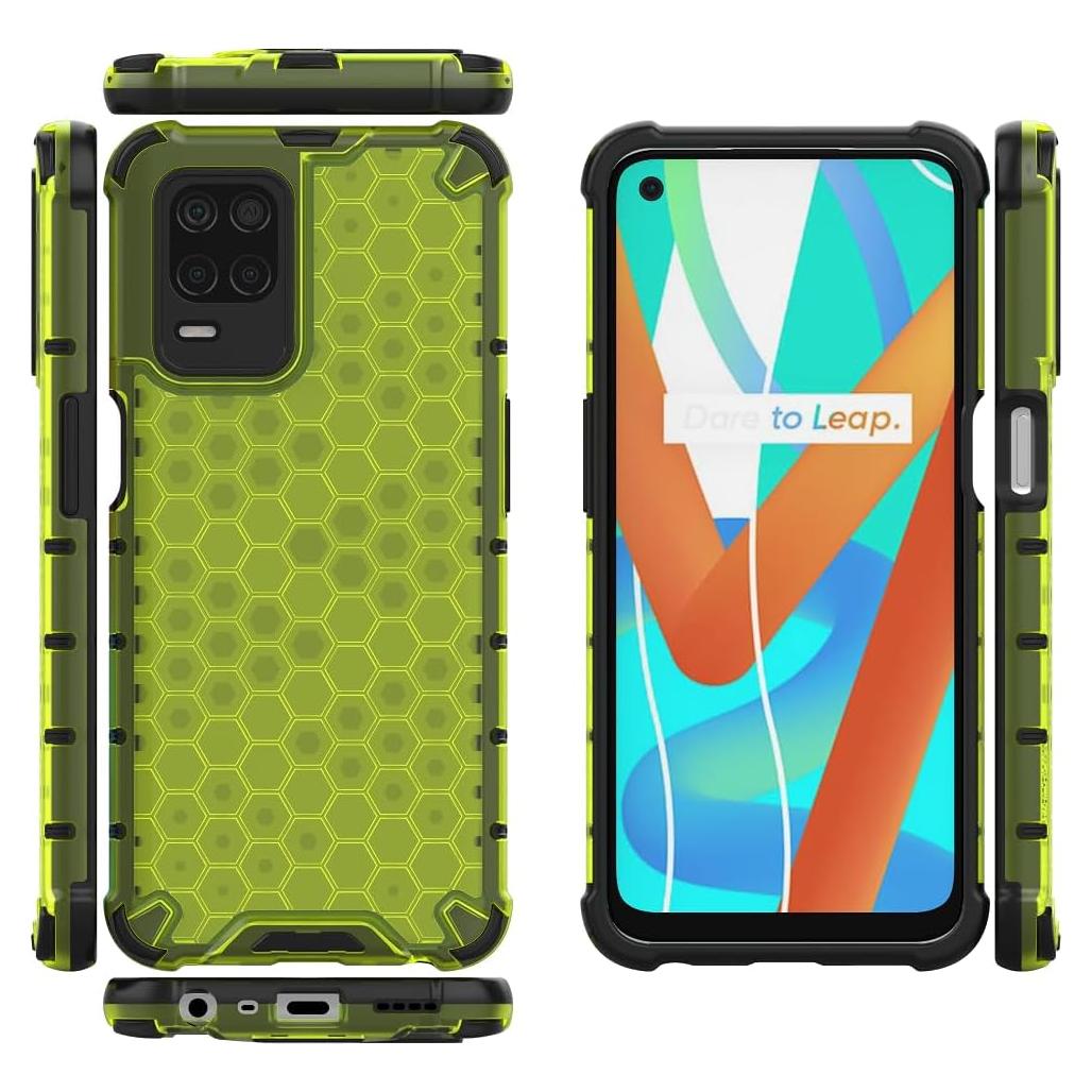 Funda Anti-caída Verde Pzwoxukhov para Realme V13 5G / 8 5G