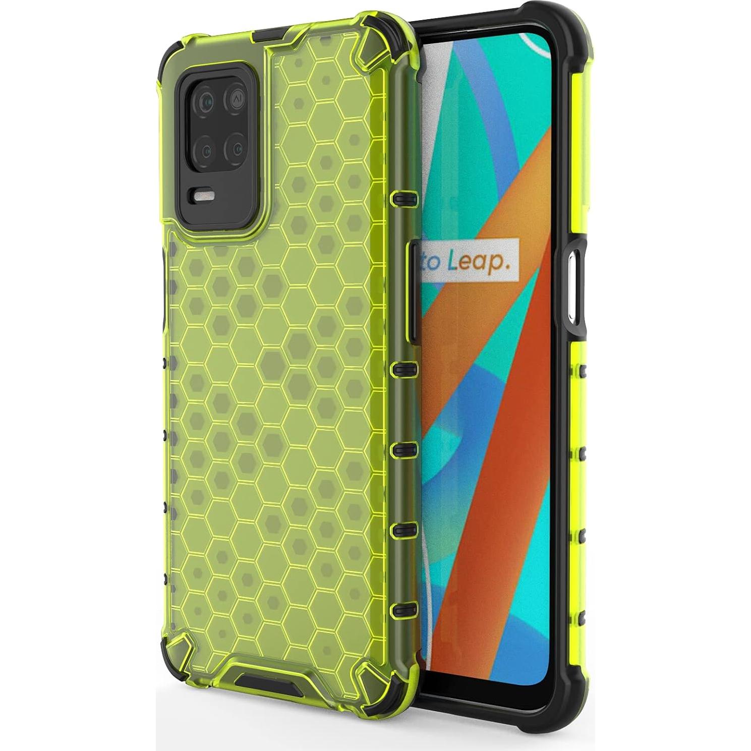 Funda Anti-caída Verde Pzwoxukhov para Realme V13 5G / 8 5G