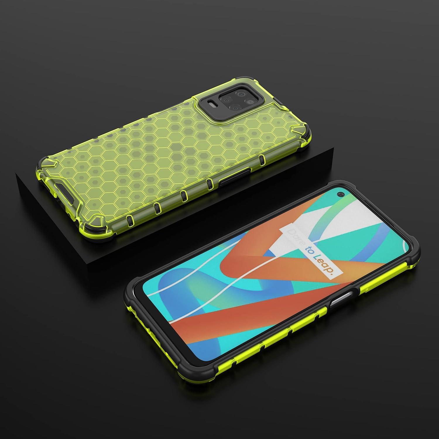 Funda Anti-caída Verde Pzwoxukhov para Realme V13 5G / 8 5G