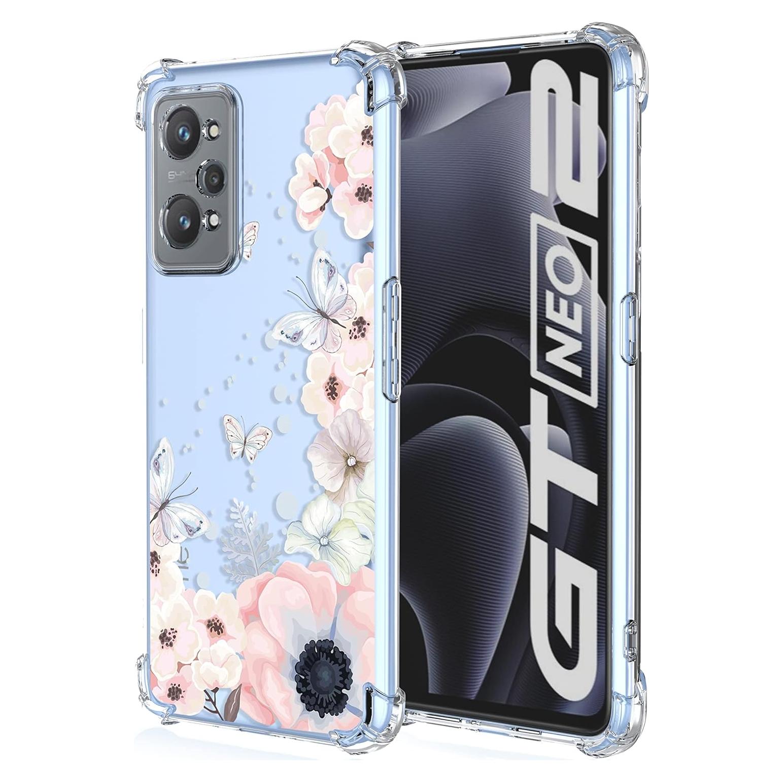 Funda Floral Oppo Realme GT Neo 2 5G - TPU Ultra Delgada