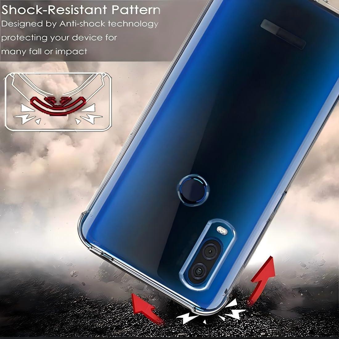Funda Protectora TPU USTIYA para Motorola One Vision Transparente