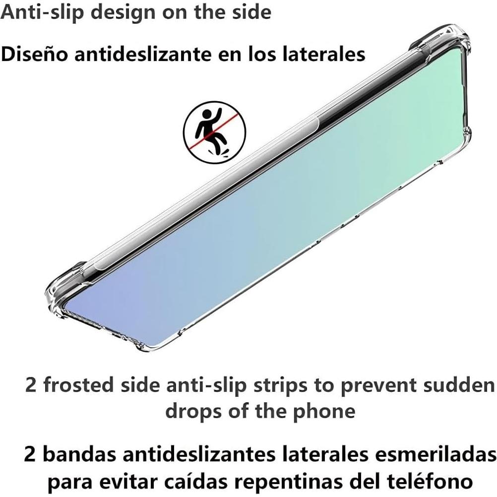 Funda Protectora TPU USTIYA para Motorola One Vision Transparente