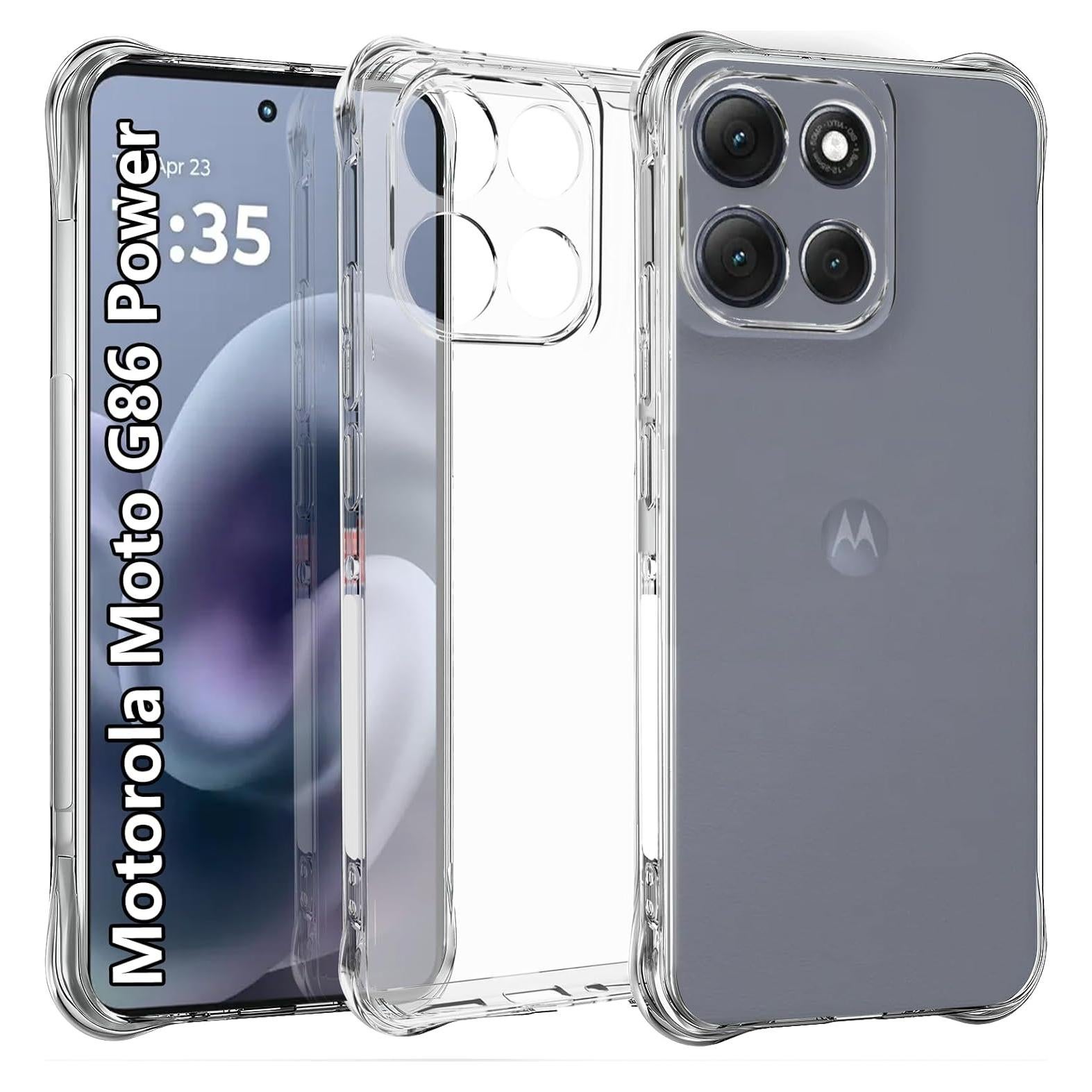 Funda TPU Transparente USTIYA para Motorola Moto G86 Power 5G