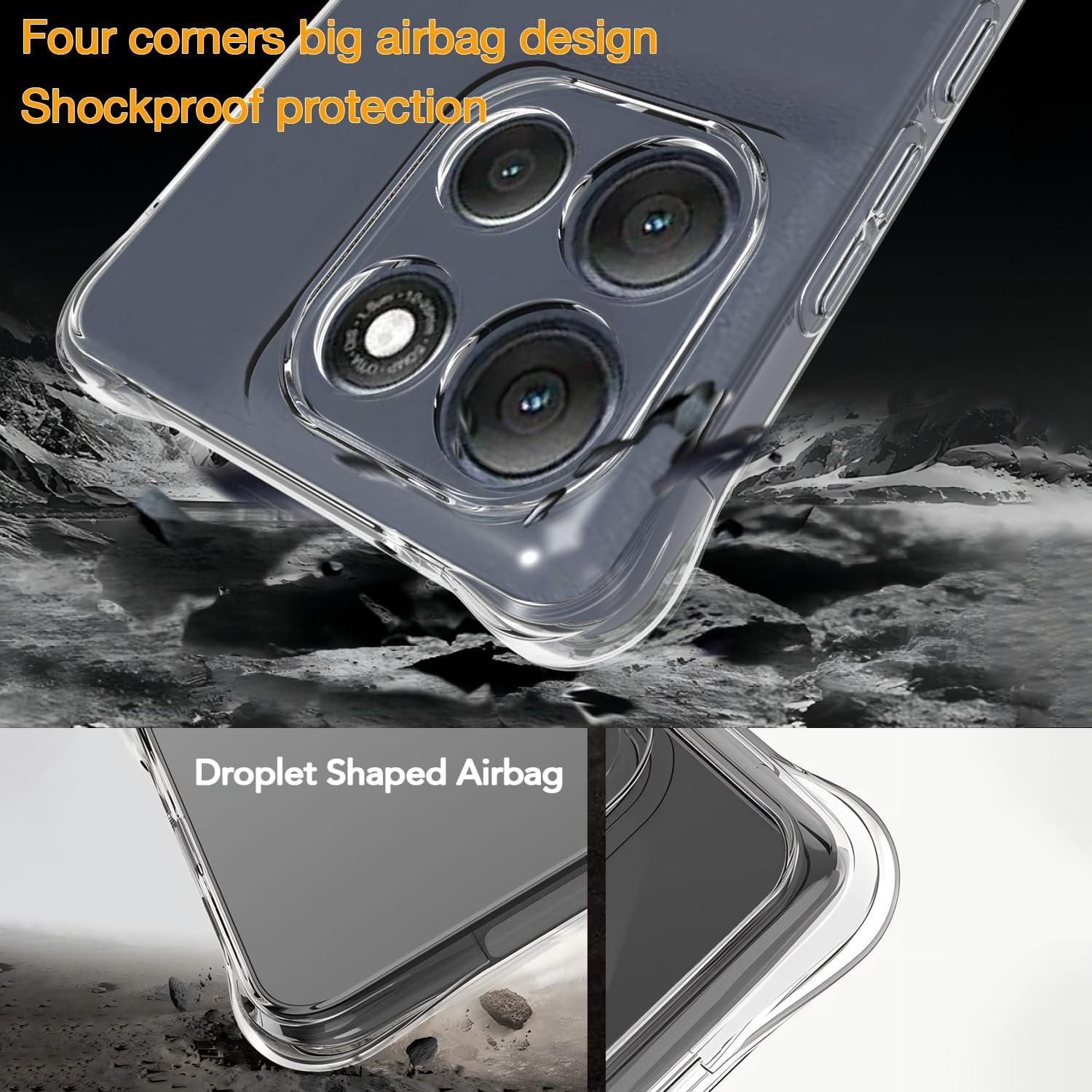 Funda TPU Transparente USTIYA para Motorola Moto G86 Power 5G