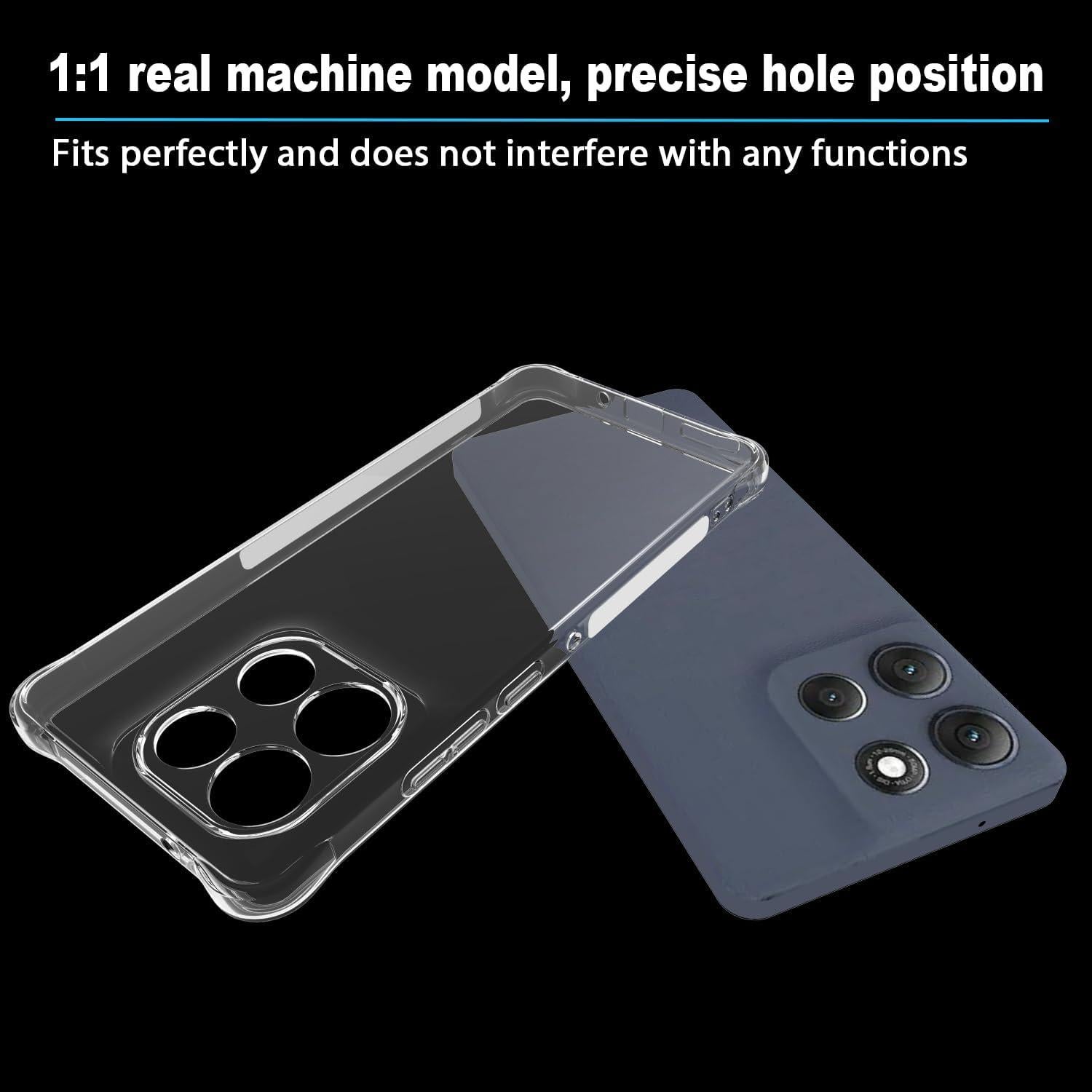 Funda TPU Transparente USTIYA para Motorola Moto G86 Power 5G