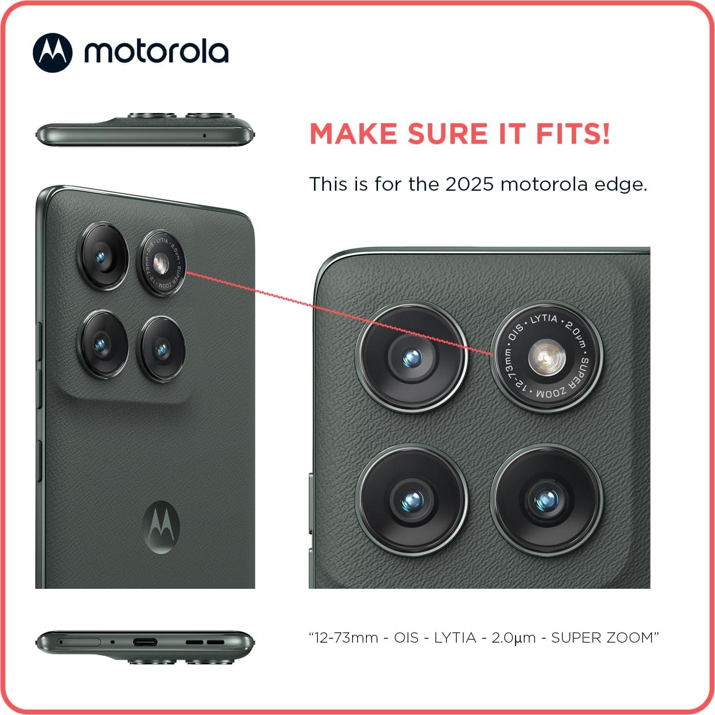 Funda Protectora Motorola Edge 2025 Azul Crepúsculo - Ajuste Preciso