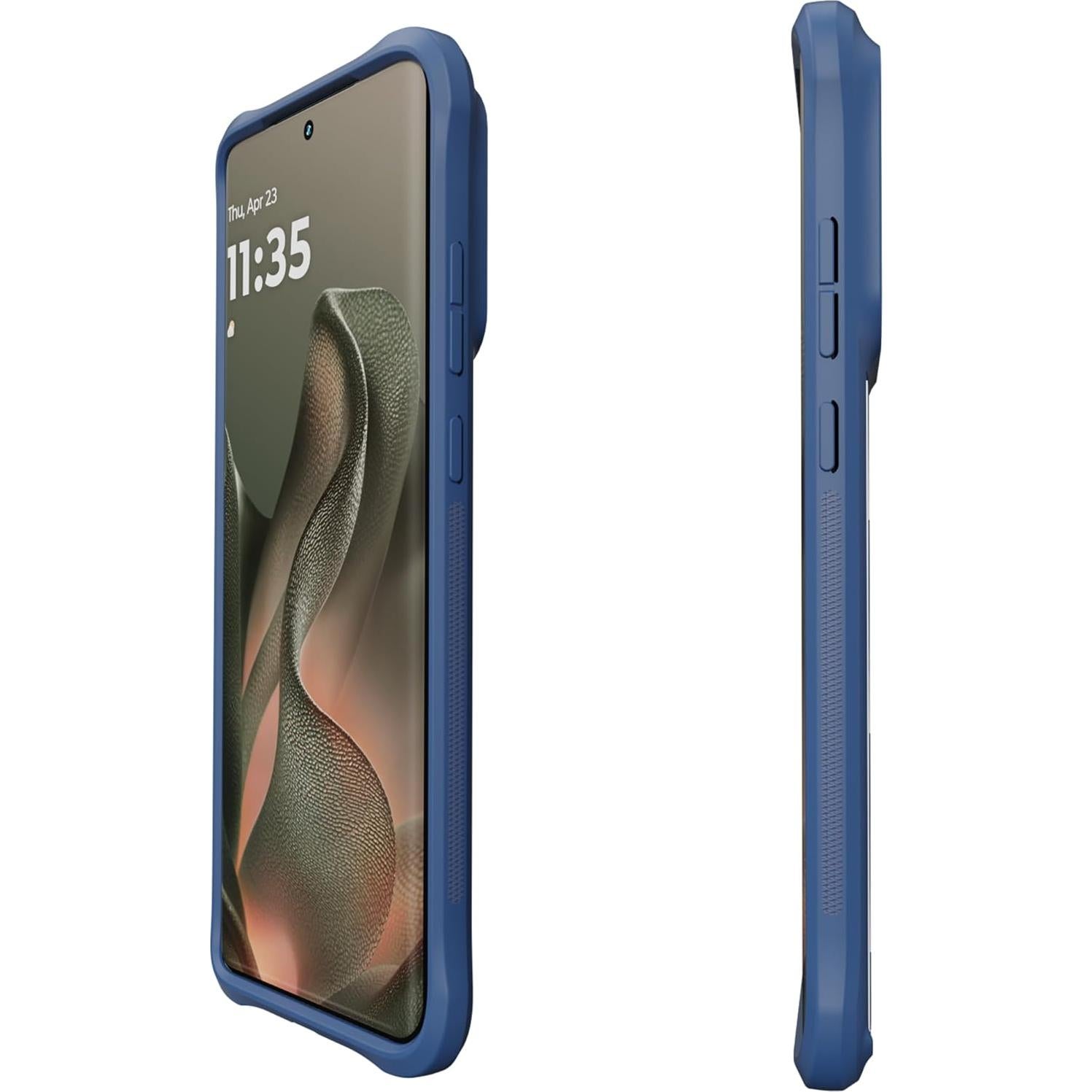 Funda Protectora Motorola Edge 2025 Azul Crepúsculo - Ajuste Preciso
