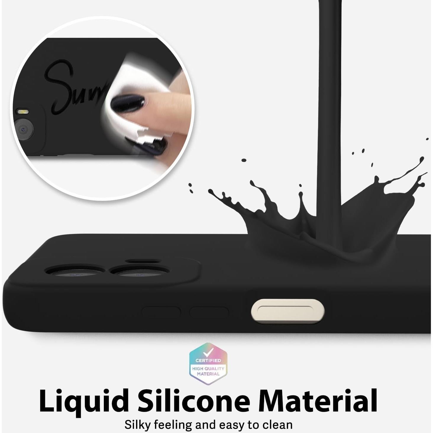 Funda de Silicona para Motorola Moto G Power 5G 2024 - Oakxco