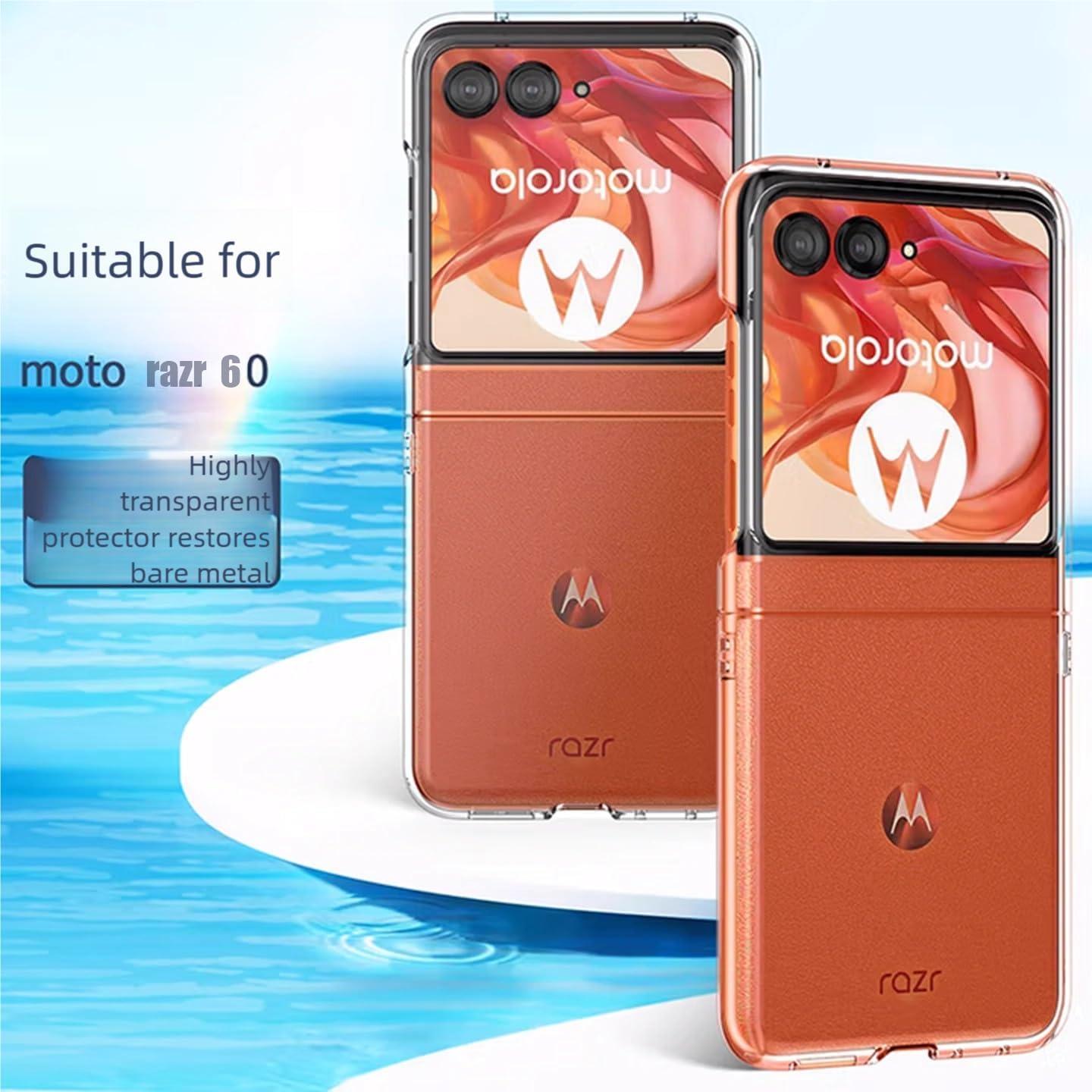 Funda Transparente Motorola Razr+ 2025 Bumper Dura 32g