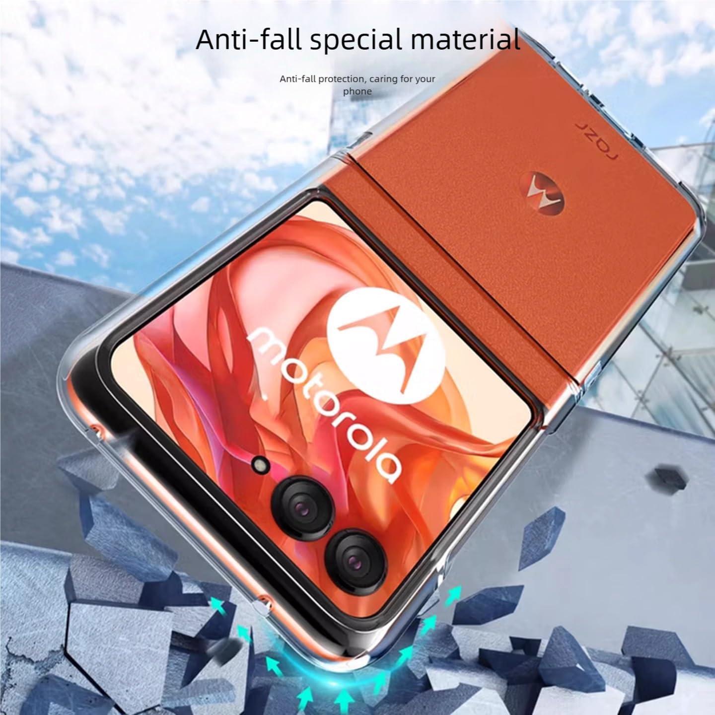 Funda Transparente Motorola Razr+ 2025 Bumper Dura 32g