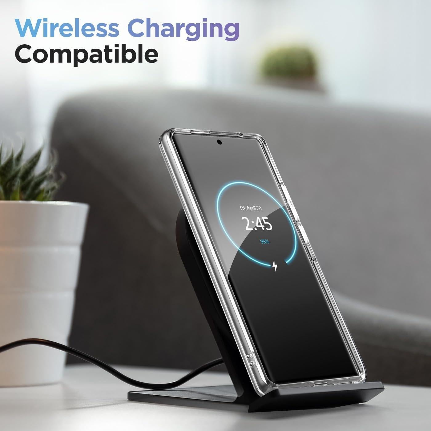 Funda Magnética Encased para Motorola Edge Plus 2023 - Transparente, Compatible con MagSafe