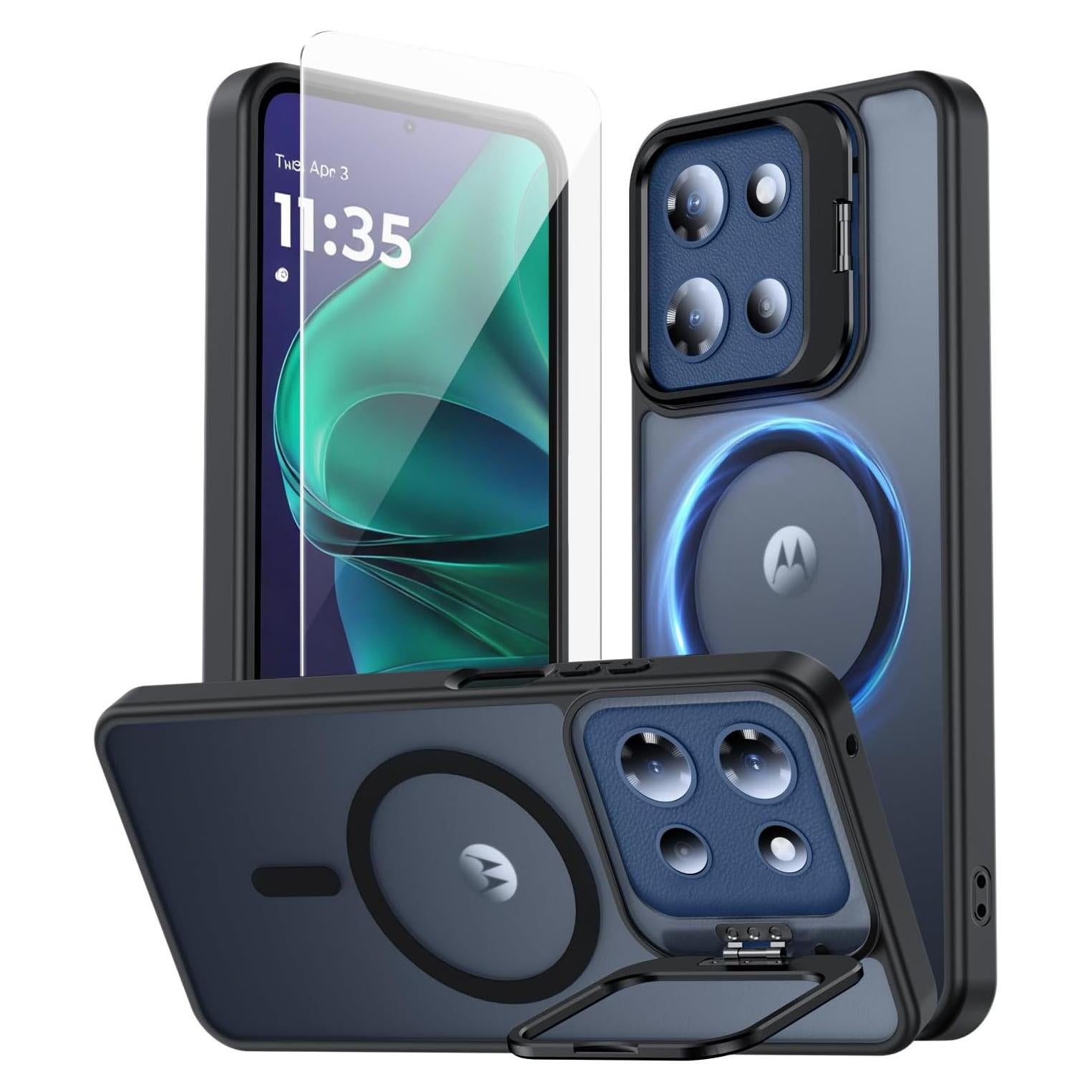 Funda Magnética TOBOVON para Motorola Moto G Stylus 5G 2025