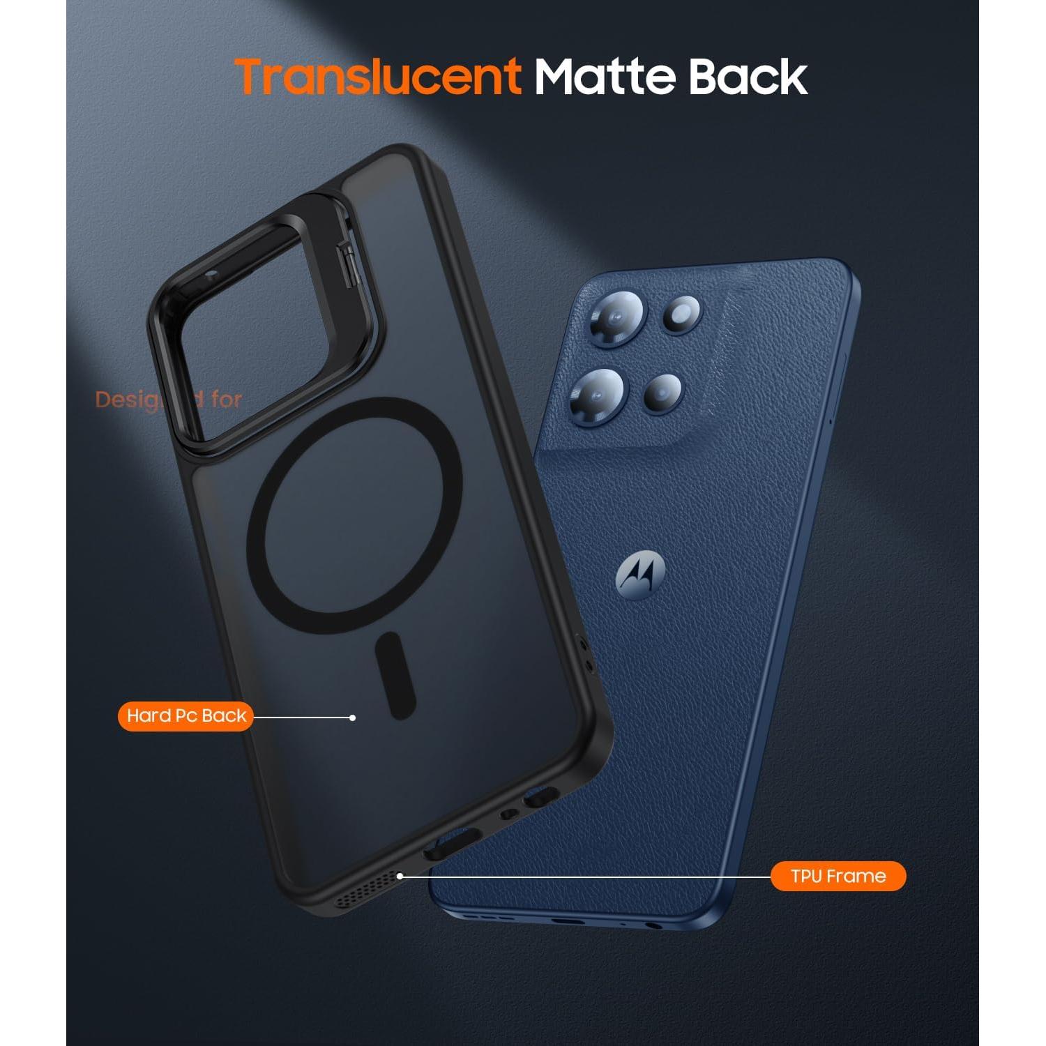 Funda Magnética TOBOVON para Motorola Moto G Stylus 5G 2025