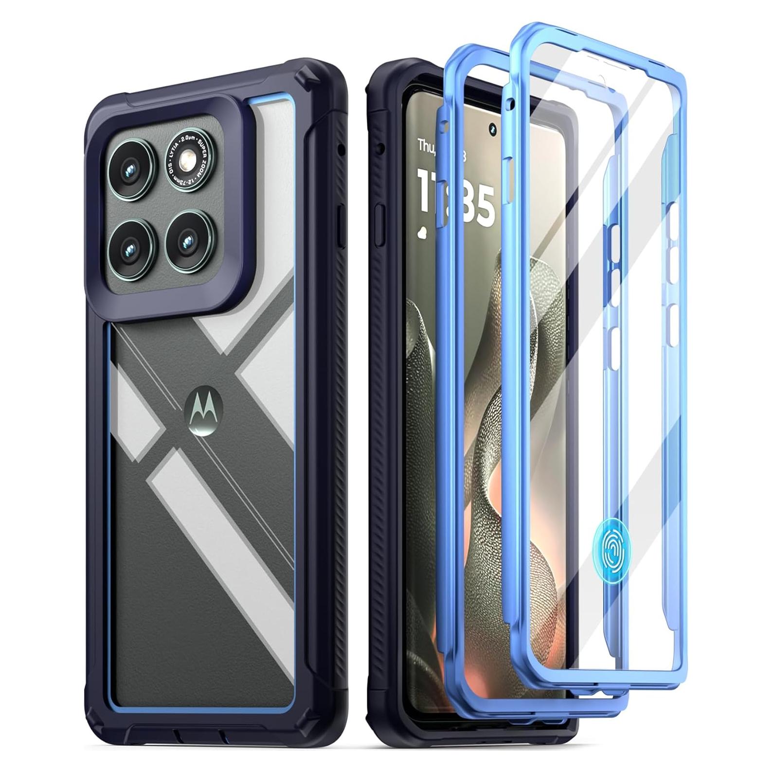 Funda Poetic Guardian para Motorola Moto Edge 2025 Azul