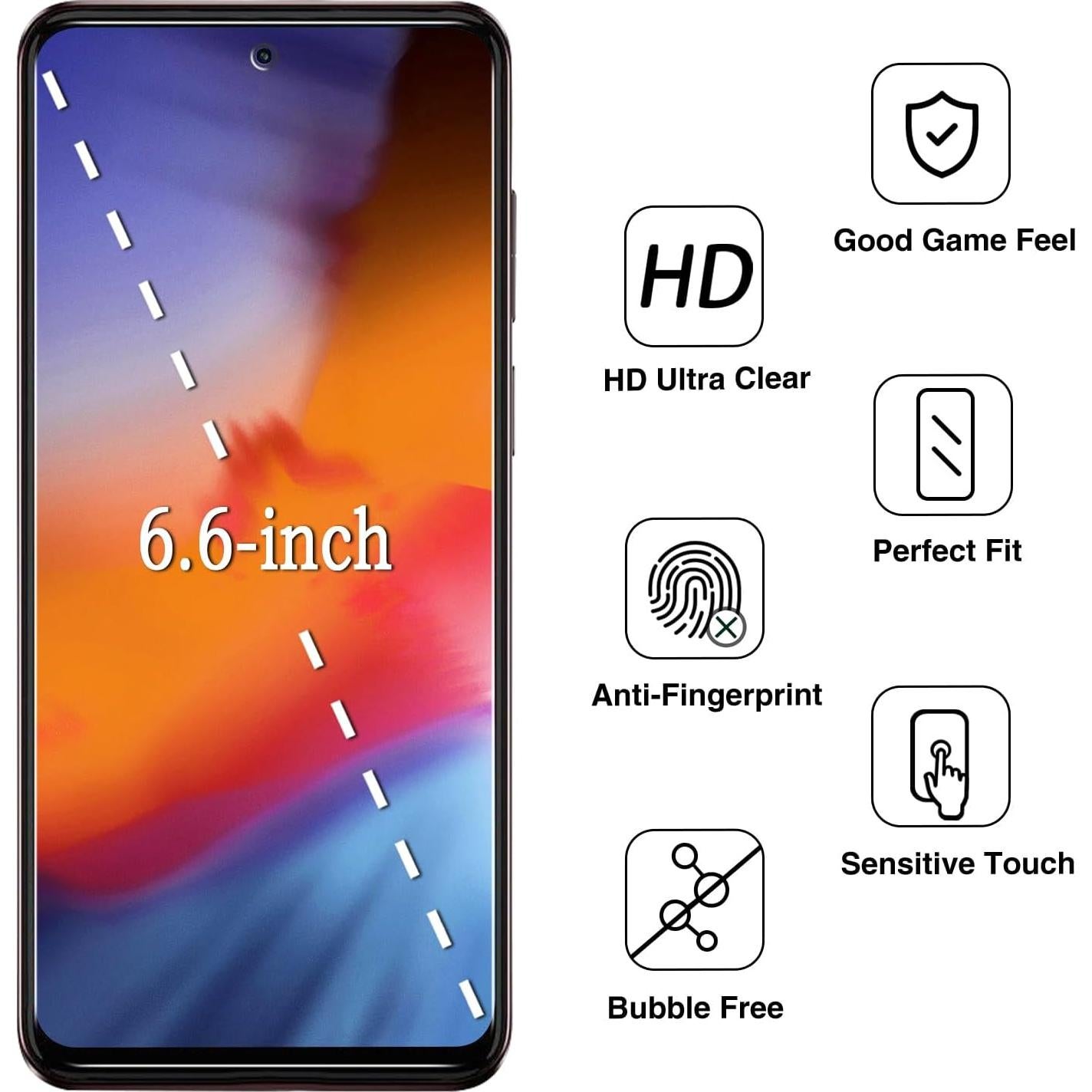 Protector de Pantalla Privado Bencuku para Moto G Stylus 5G 2023