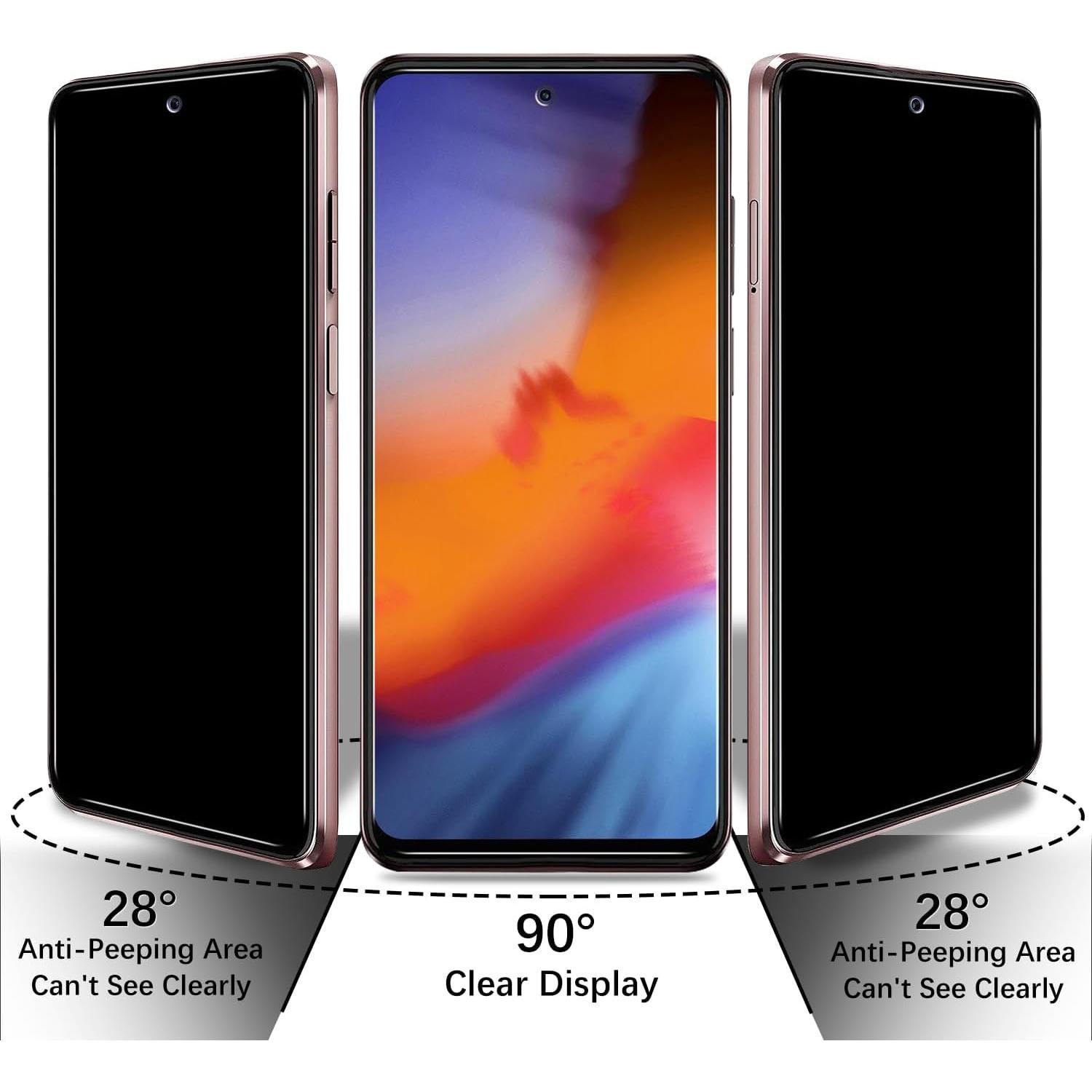 Protector de Pantalla Privado Bencuku para Moto G Stylus 5G 2023