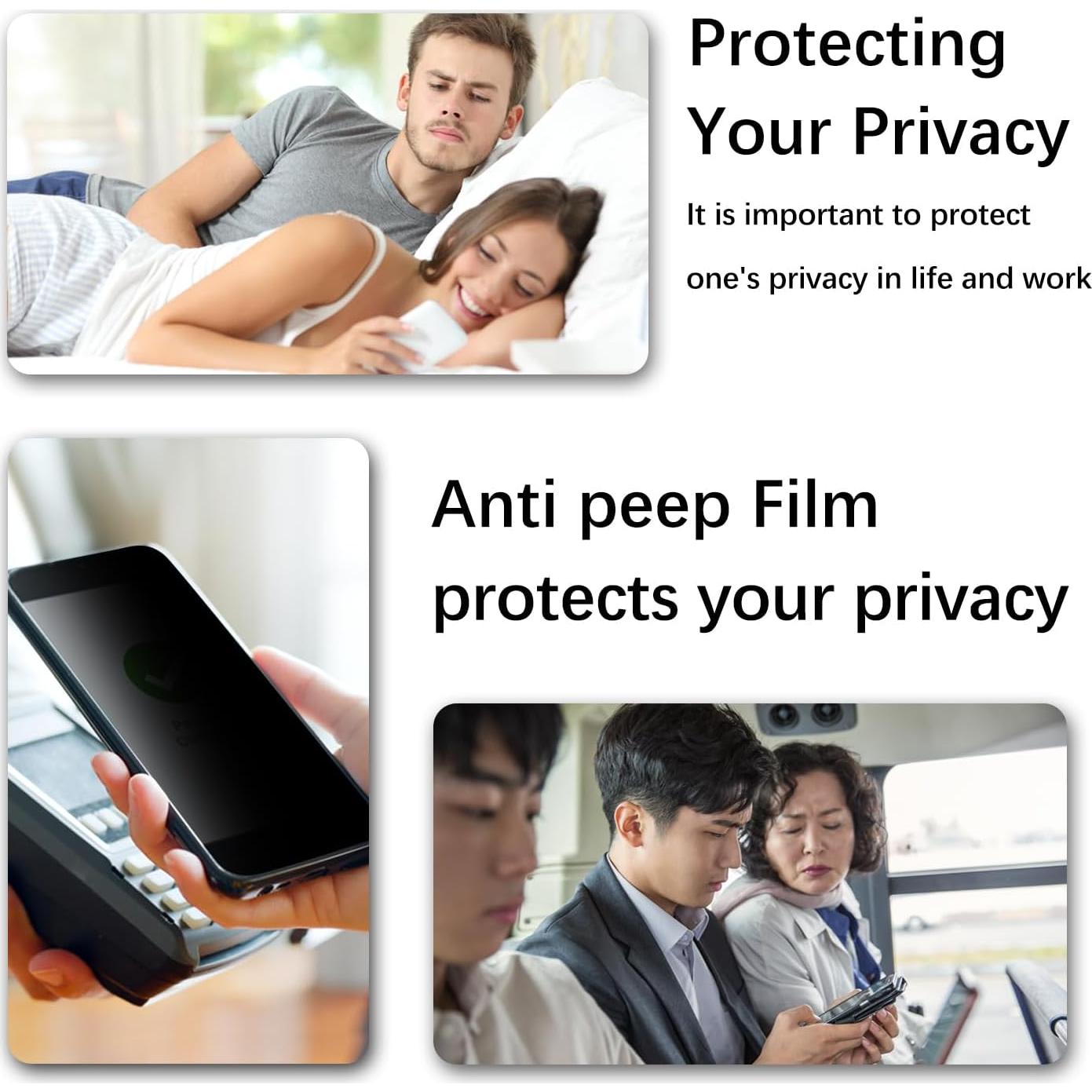 Protector de Pantalla Privado Bencuku para Moto G Stylus 5G 2023