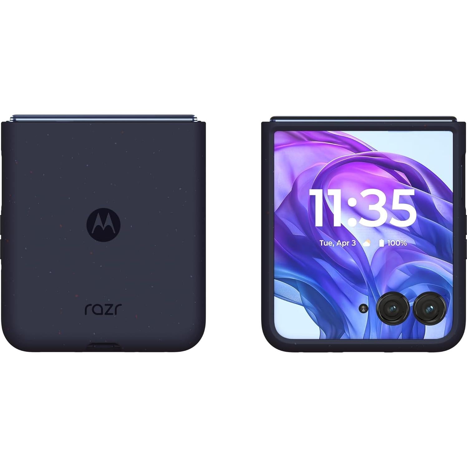 Funda Protectora Motorola Razr+ 2024/2025 Azul Medianoche