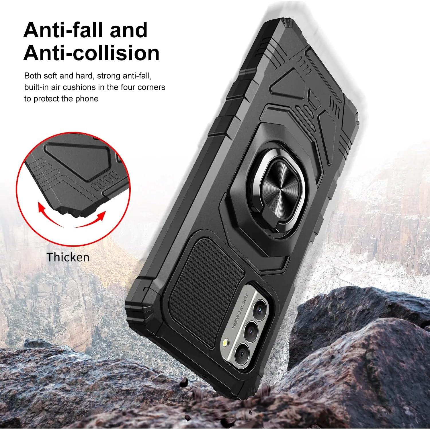 Funda Protectora TJS para Nokia G100 y C300 con Soporte