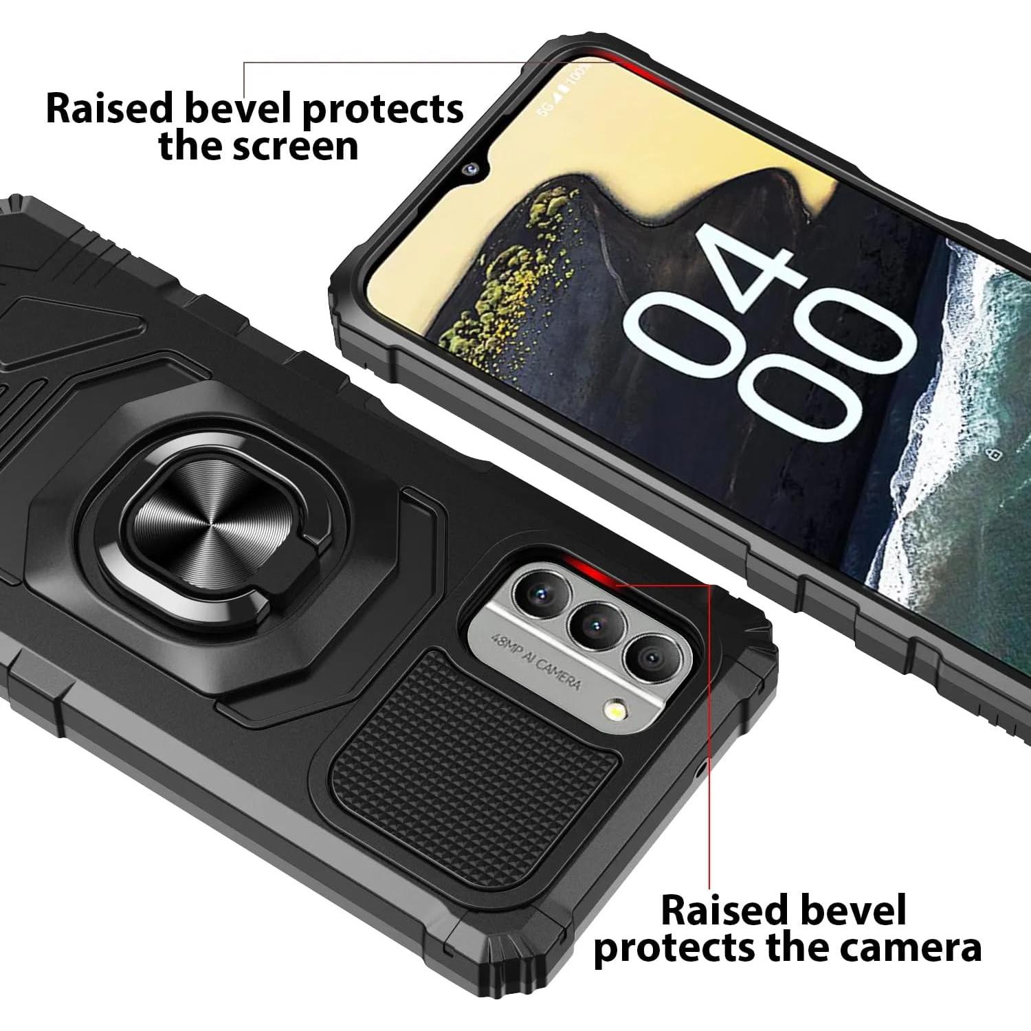 Funda Protectora TJS para Nokia G100 y C300 con Soporte