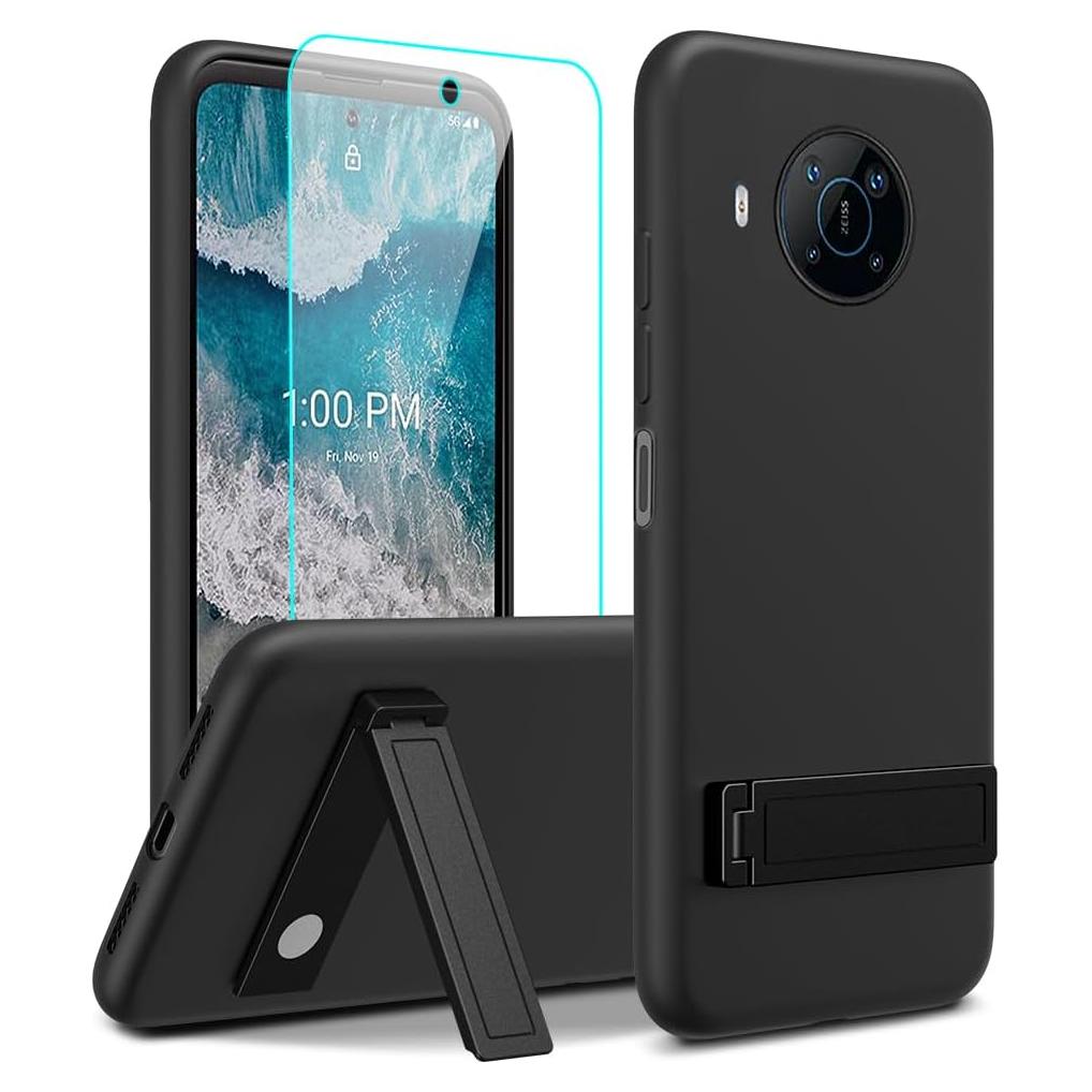 Funda para Nokia X100 5G con Soporte y Protector de Pantalla