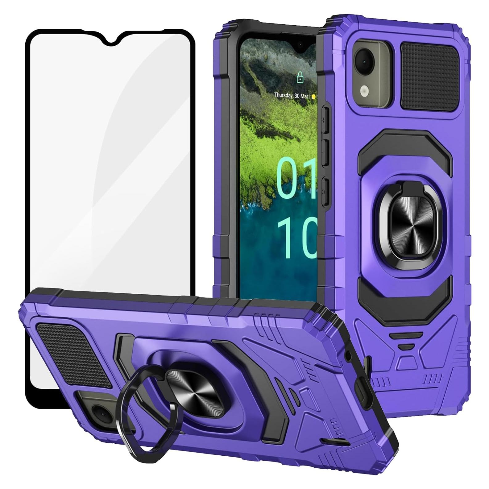 Funda Protectora Ailiber para Nokia C110 Grado Militar 6.3"