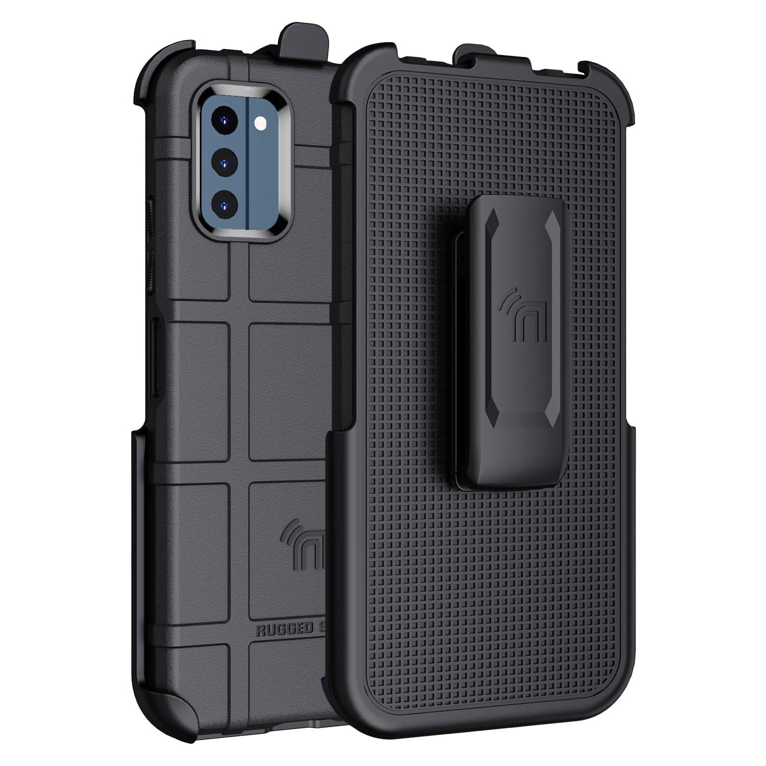 Funda Protectora con Clip para Nokia C300 - Nakedcellphone