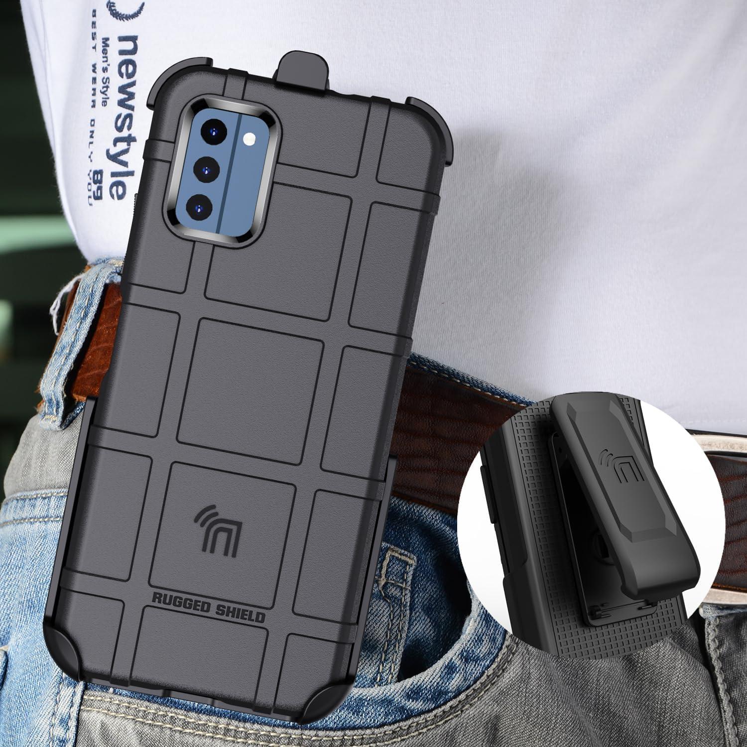 Funda Protectora con Clip para Nokia C300 - Nakedcellphone