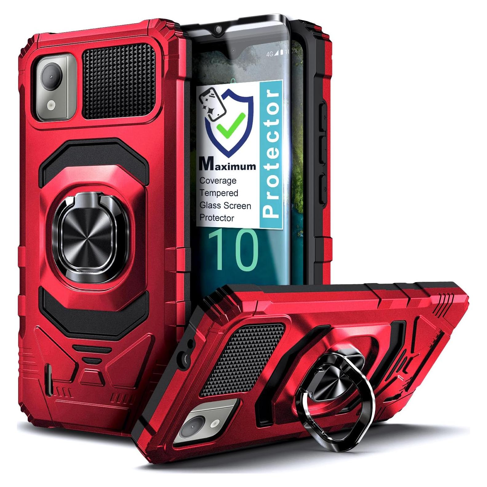 Funda NZND para Nokia C110 con Protector de Pantalla Templado