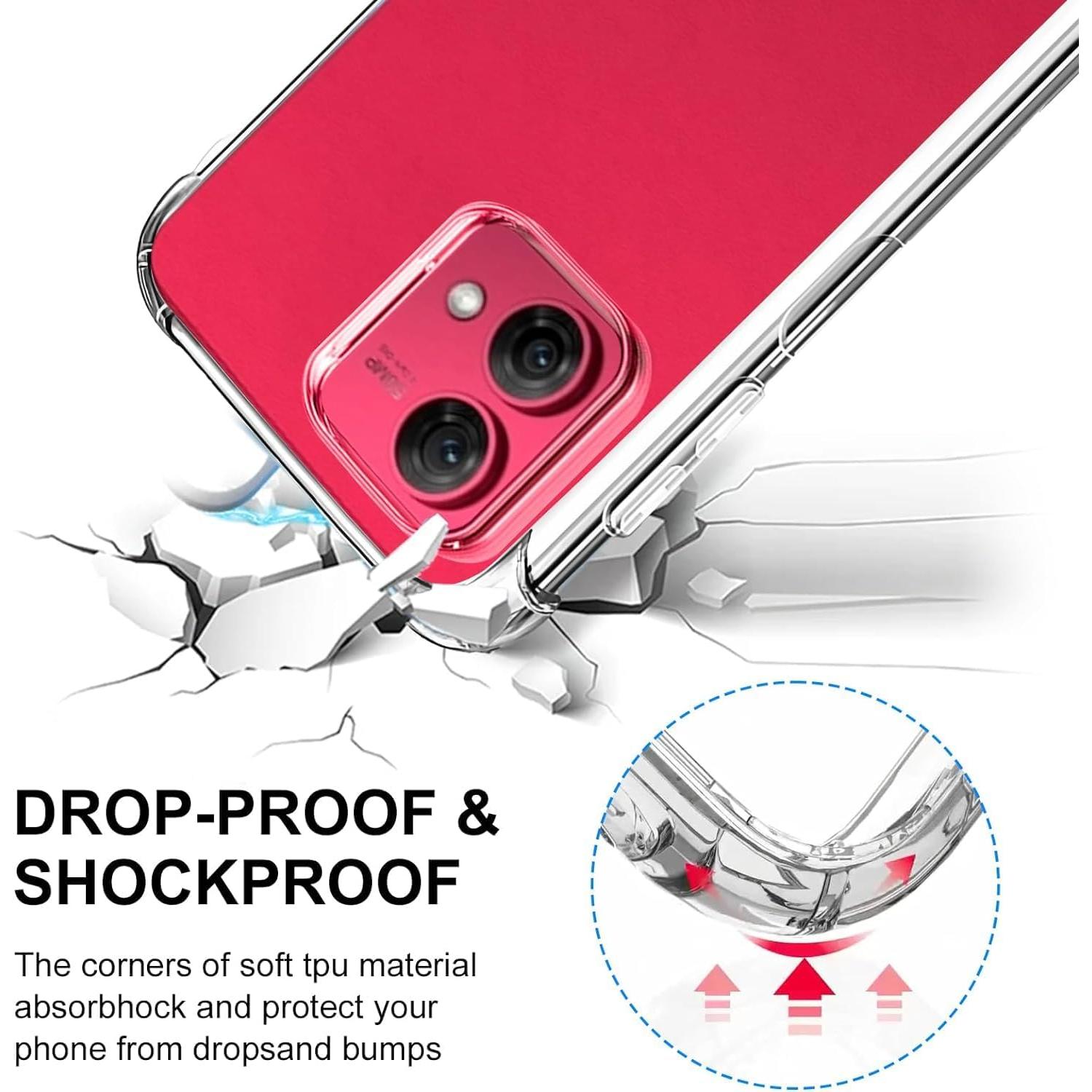 Funda TPU Transparente USTIYA para Motorola Moto G84