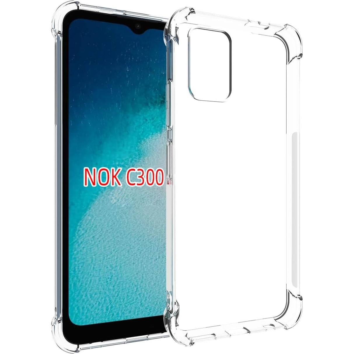 Funda TPU Transparente para Nokia C300 - Protección Ultra Delgado