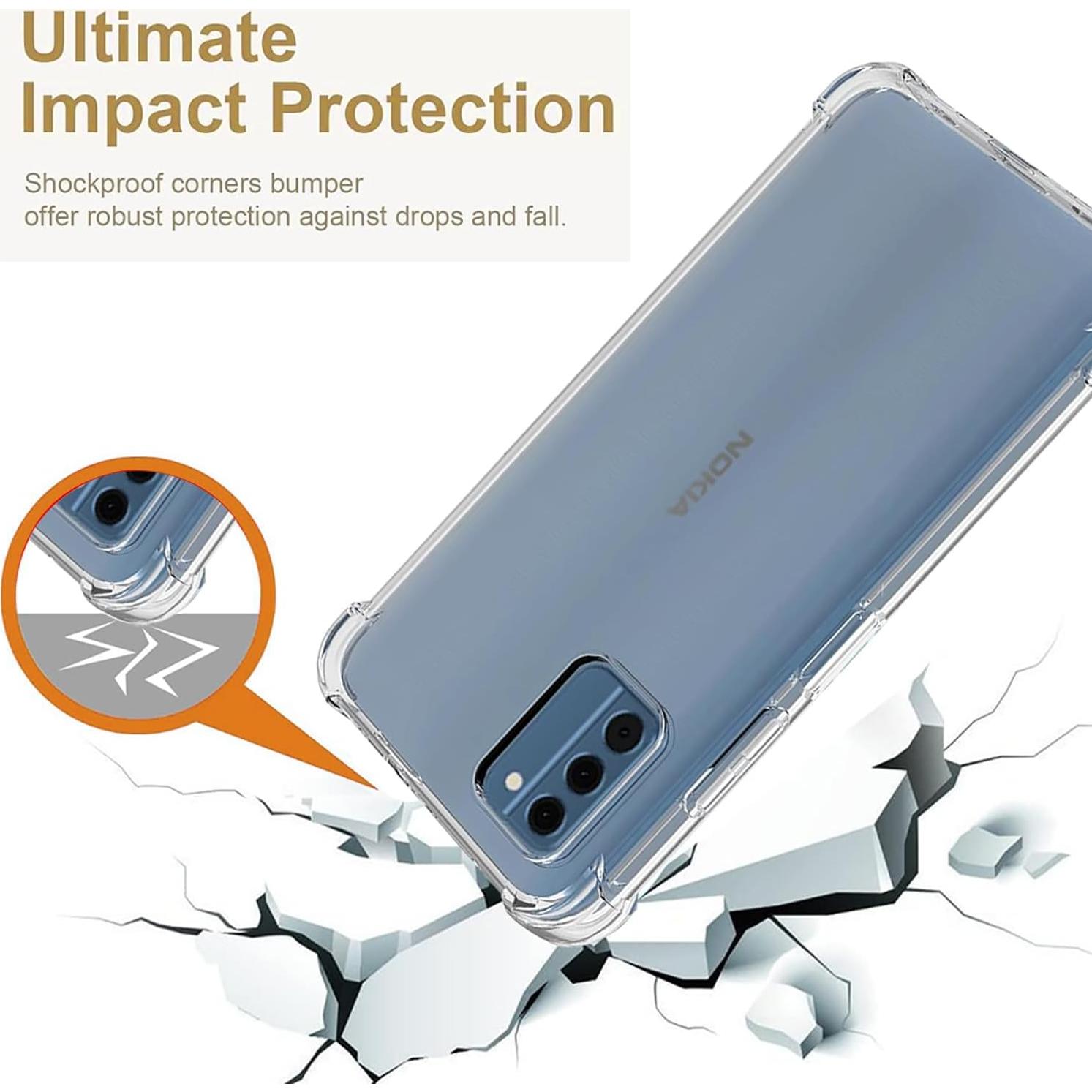 Funda TPU Transparente para Nokia C300 - Protección Ultra Delgado