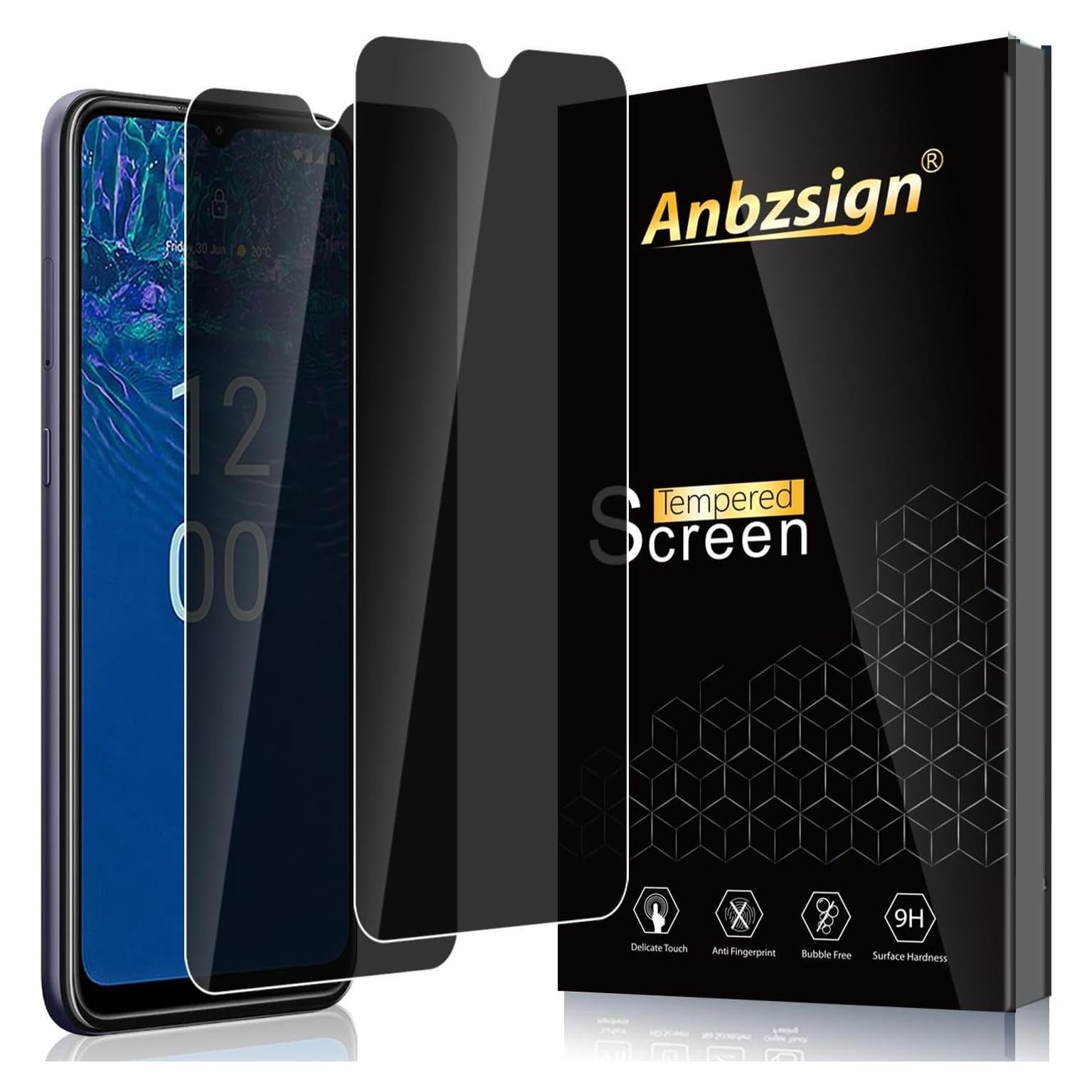 Protector de Pantalla Privado Anbzsign para Nokia G310/G42 9H