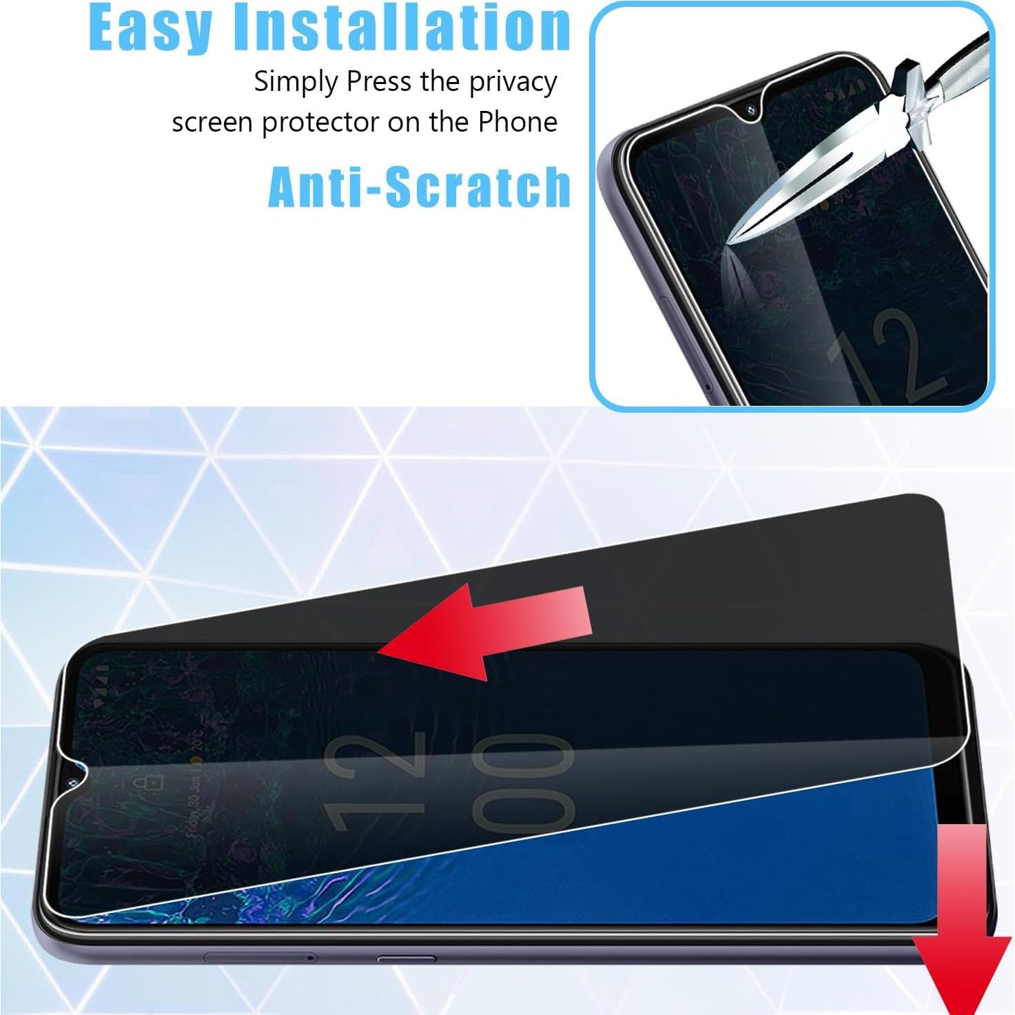 Protector de Pantalla Privado Anbzsign para Nokia G310/G42 9H