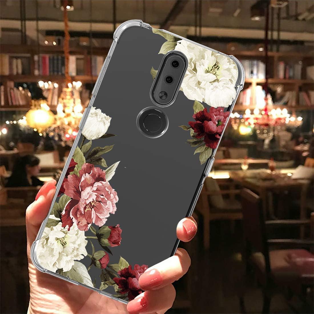 Funda TPU Clara para Nokia 4.2 - Diseño Floral, Ligera y Resistente