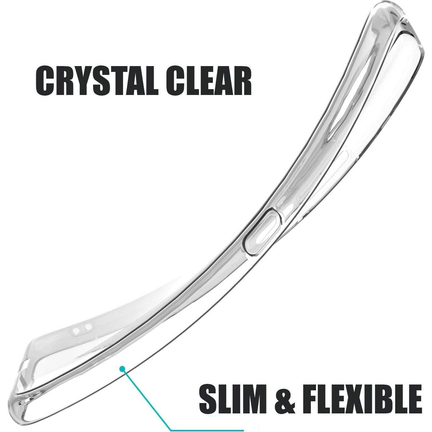 Funda Bumper KJYF para Nokia 8 V 5G UW - Transparente Rojo