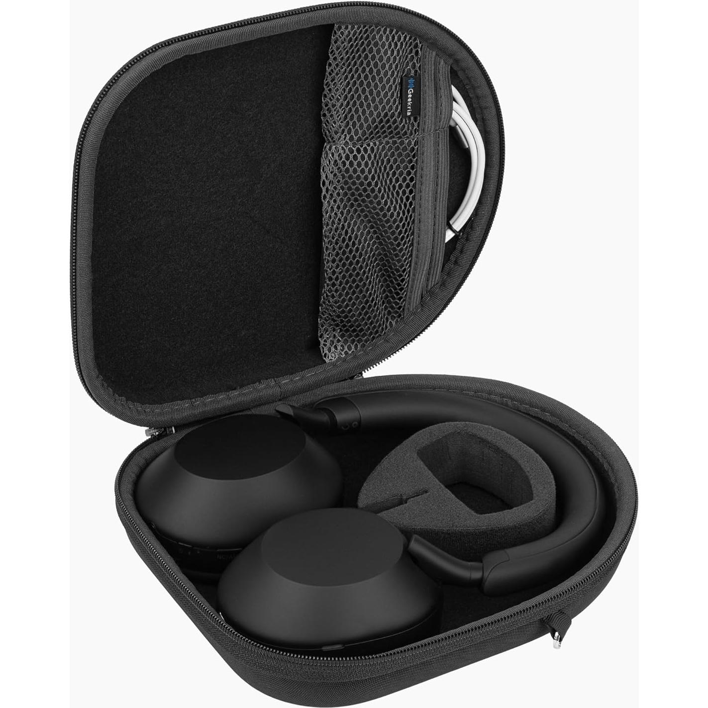 Funda Dura Geekria para Auriculares Sony WH-1000XM5/4/3 - Negro
