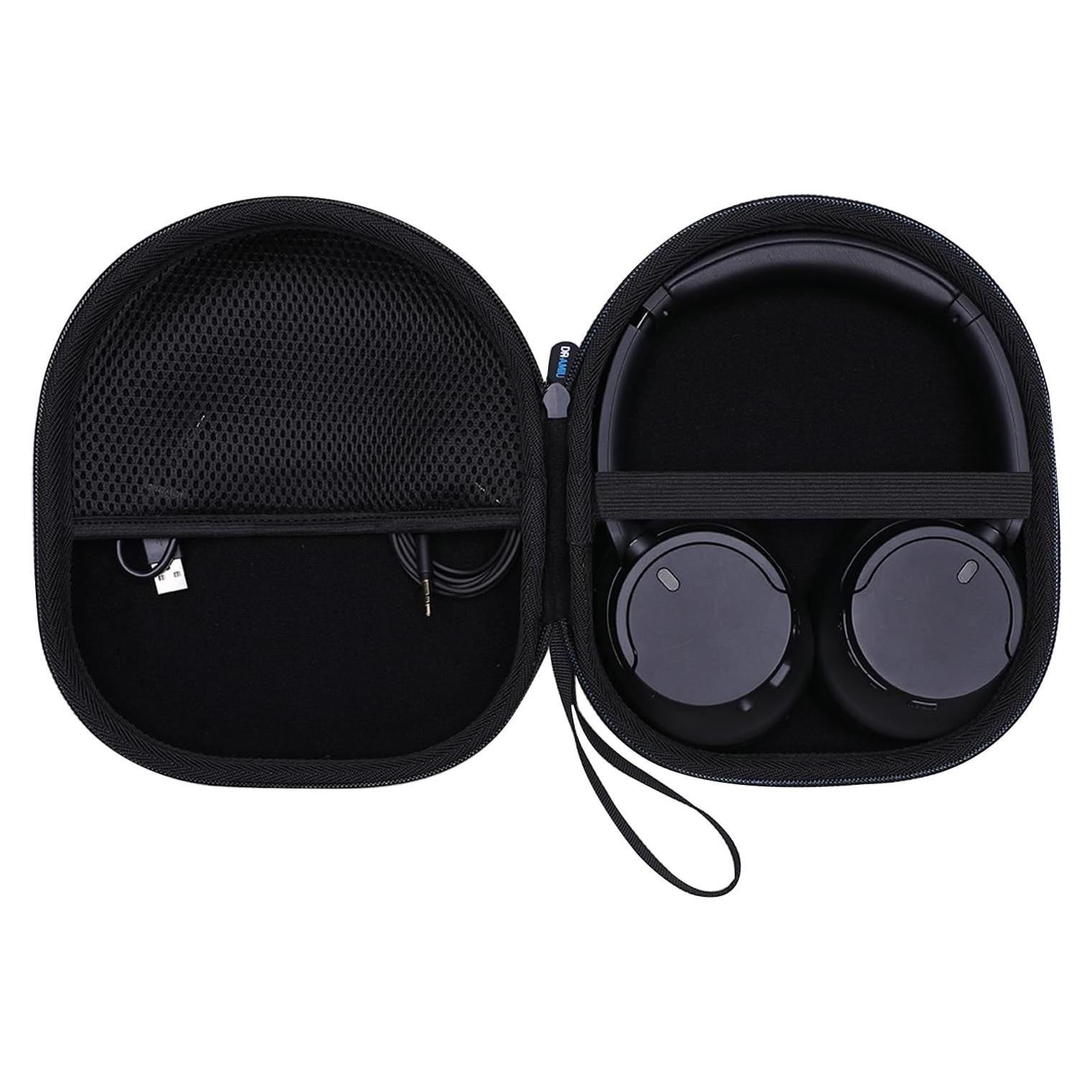 Funda Dura para Auriculares Sony WH-CH720N y WH-CH520 Negra